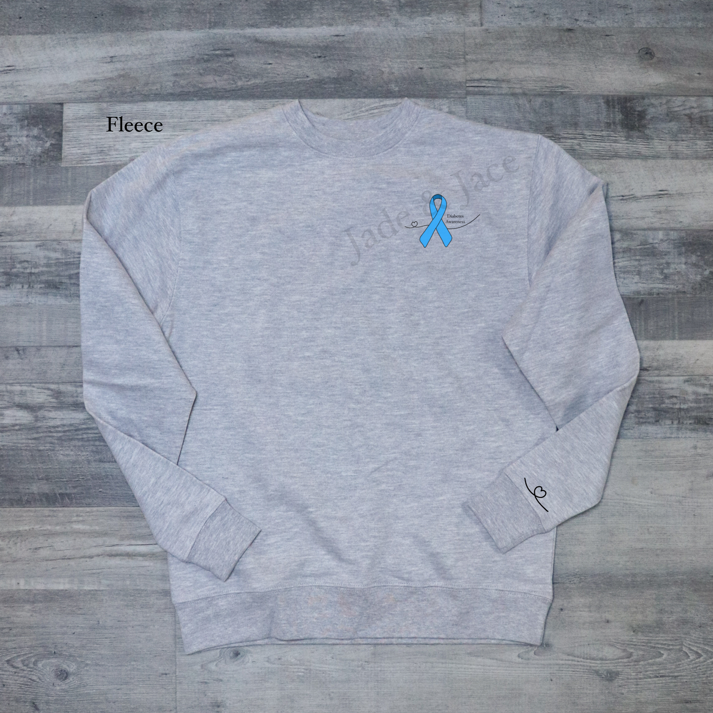 Diabetes Awareness Crewneck Sweatshirt
