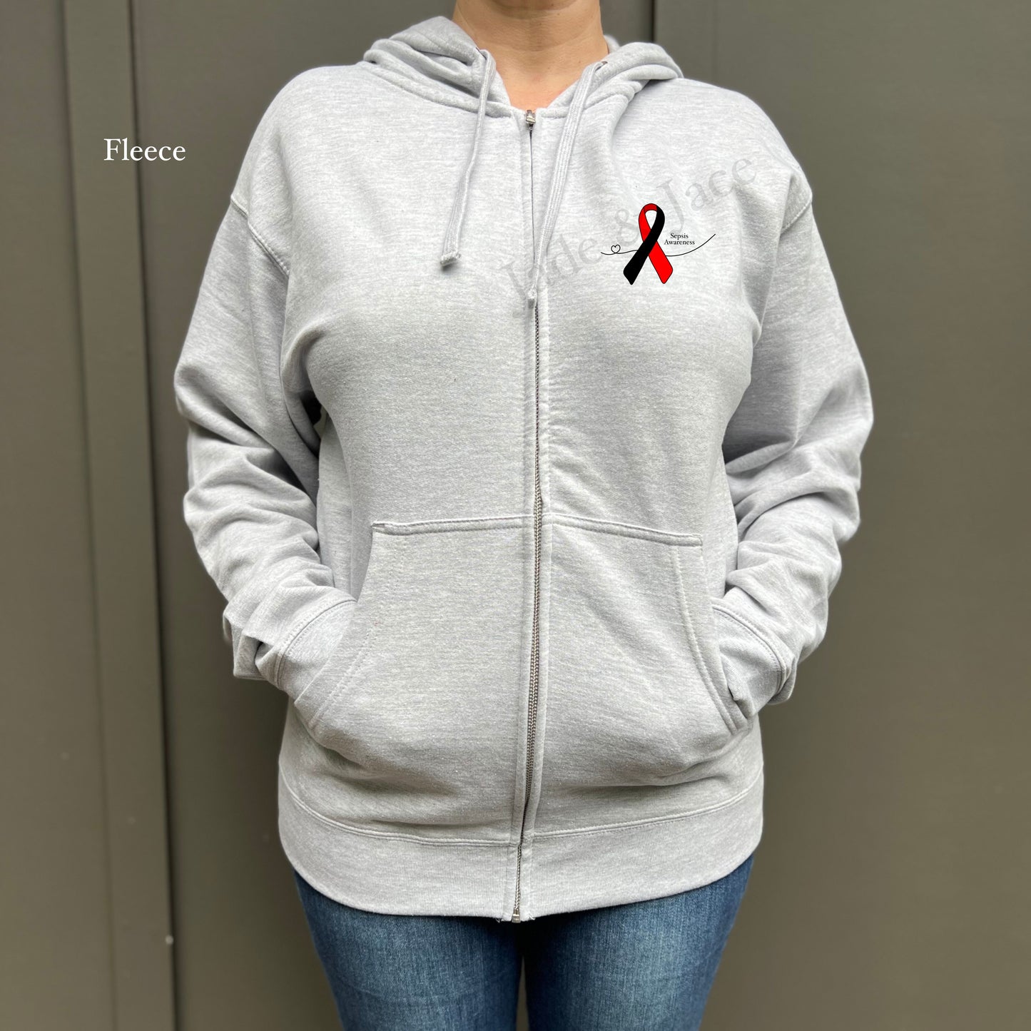 Sepsis Awareness Zip Up