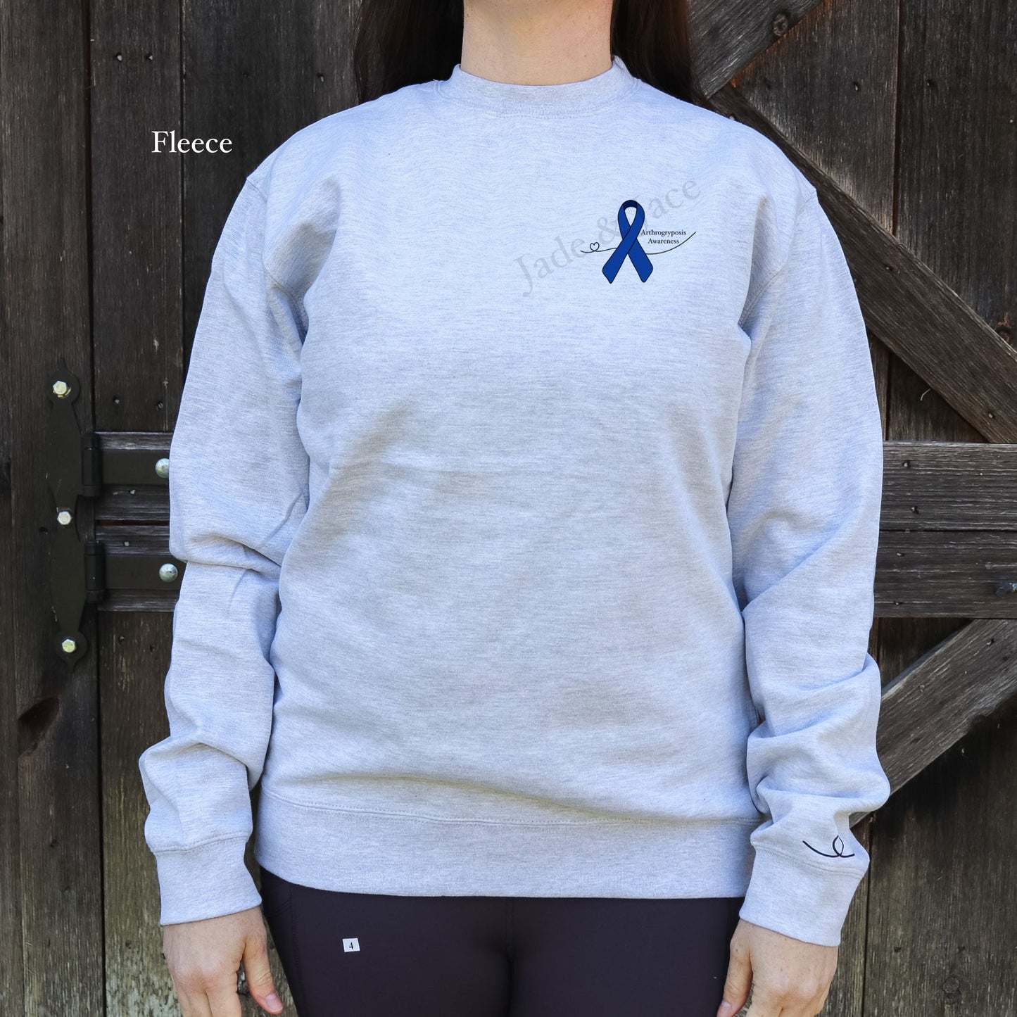 Arthrogryposis Awareness Crewneck Sweatshirt