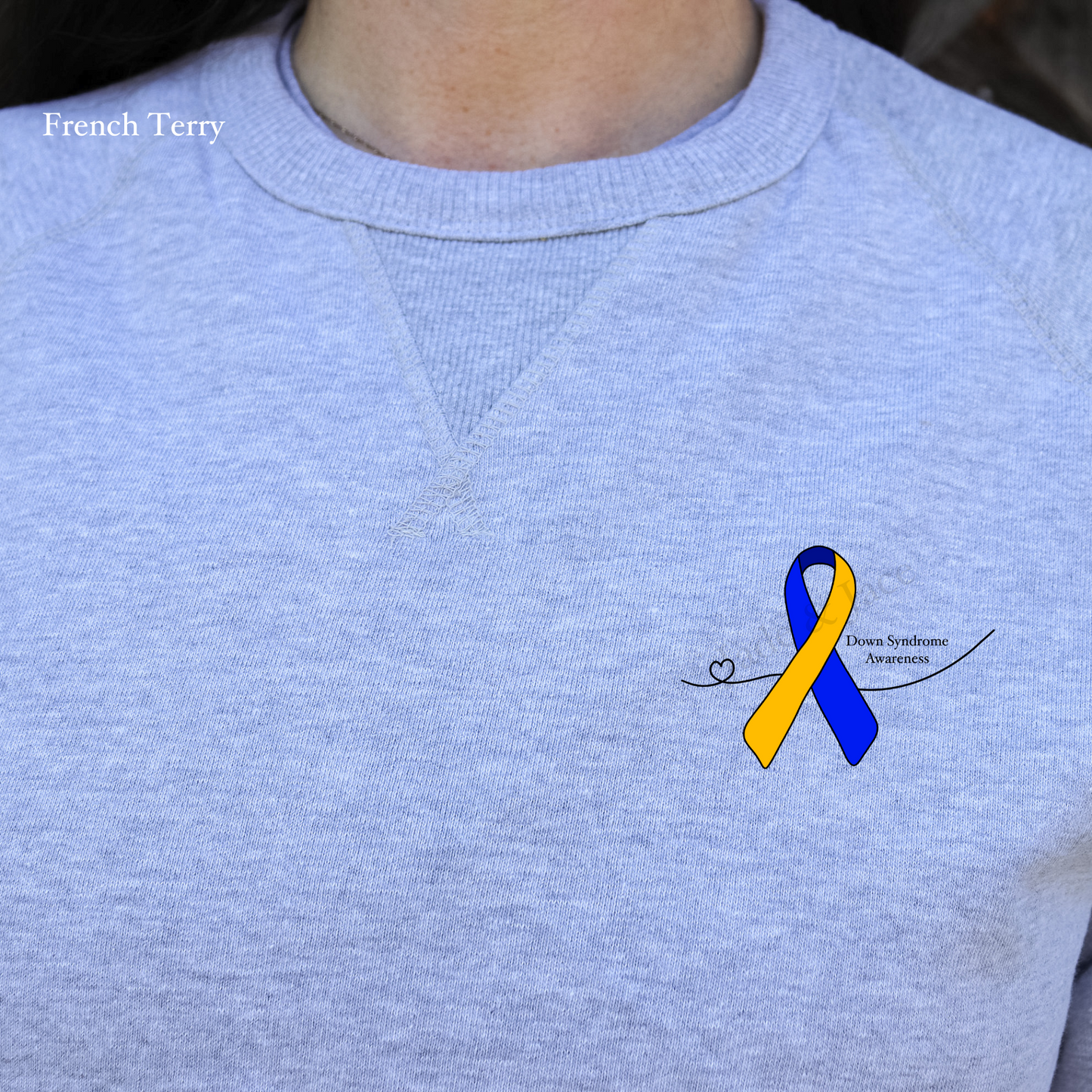 Down Syndrome Awareness Crewneck Sweatshirt
