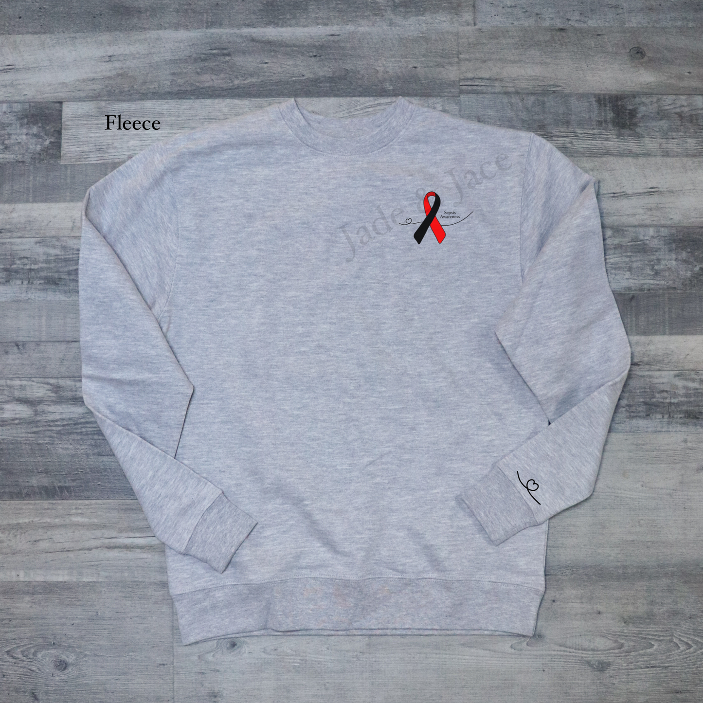 Sepsis Awareness Crewneck Sweatshirt