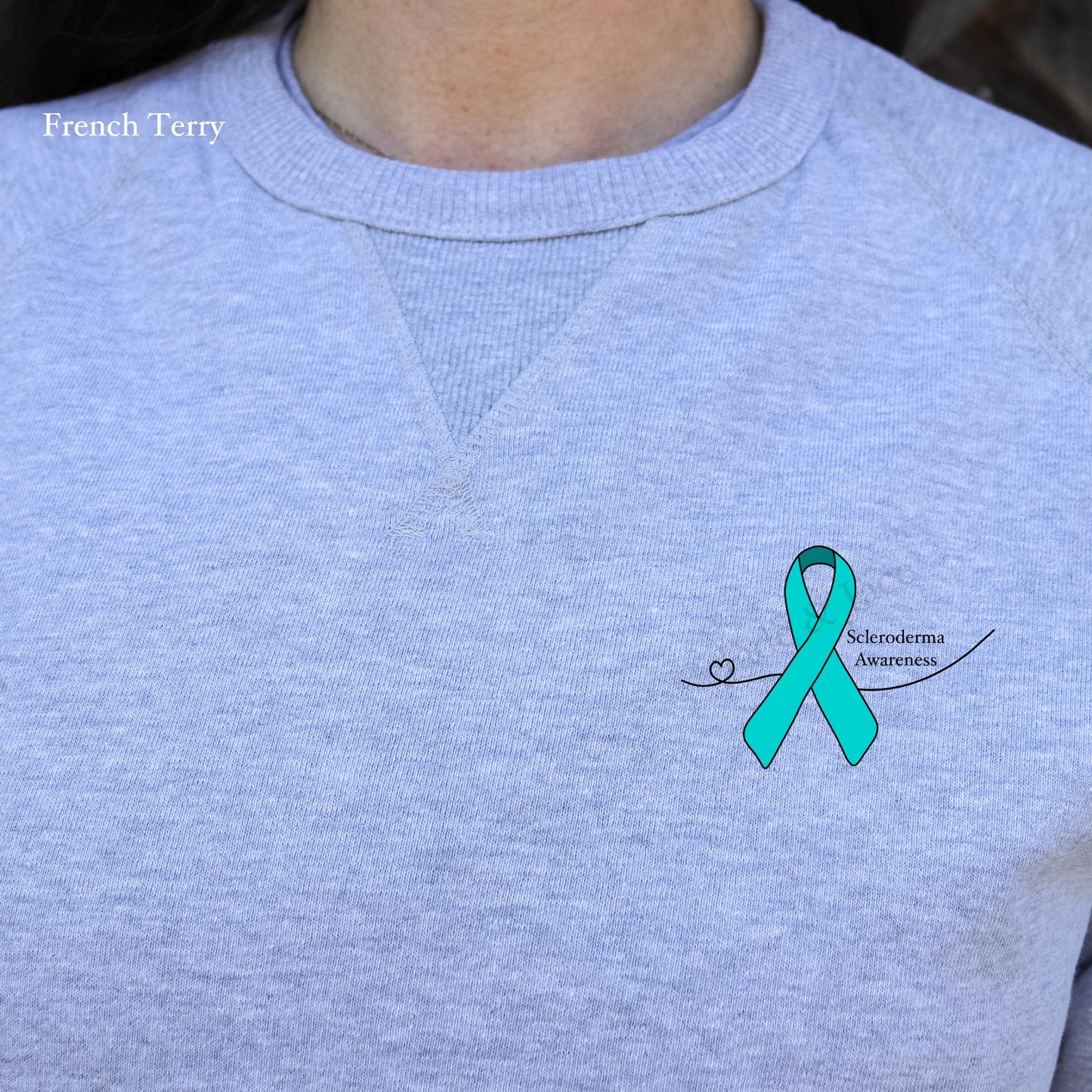 Scleroderma Awareness Crewneck Sweatshirt