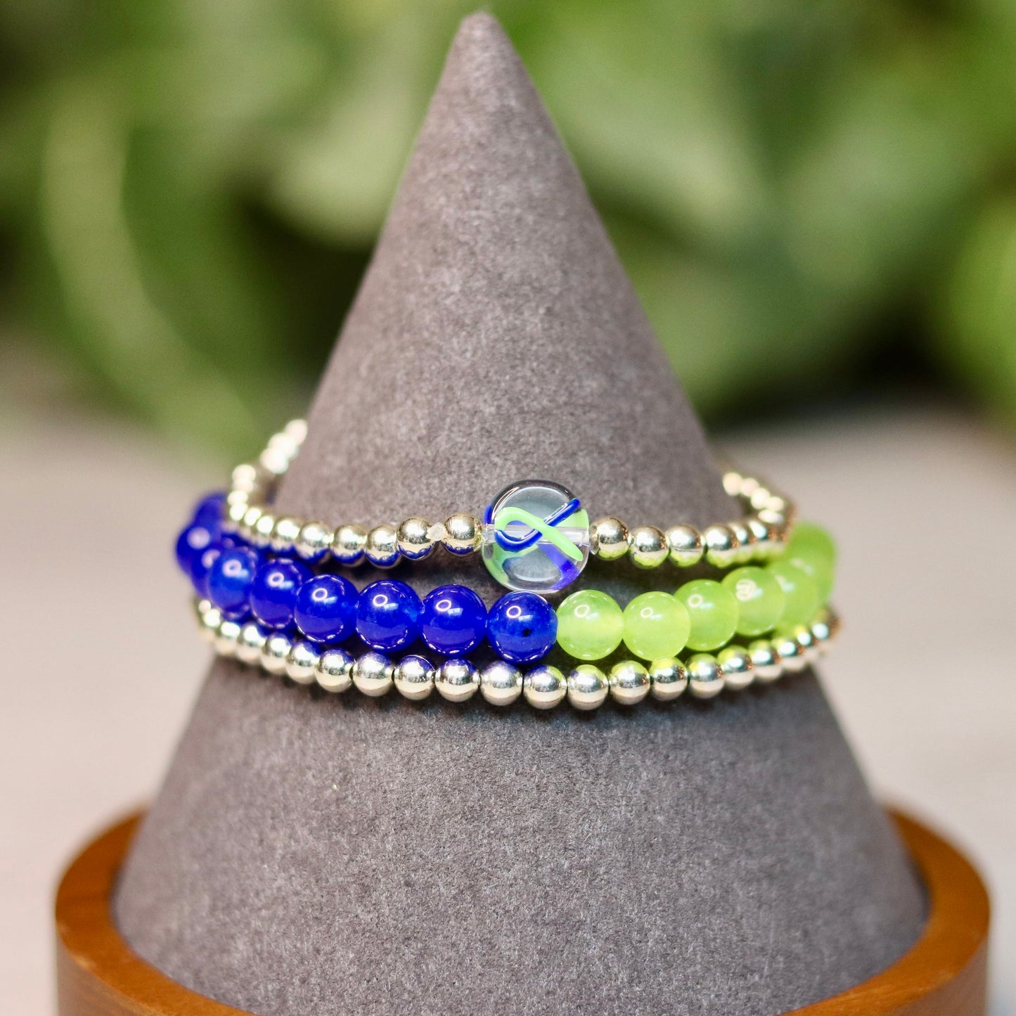Neurofibromatosis Bracelet Stack