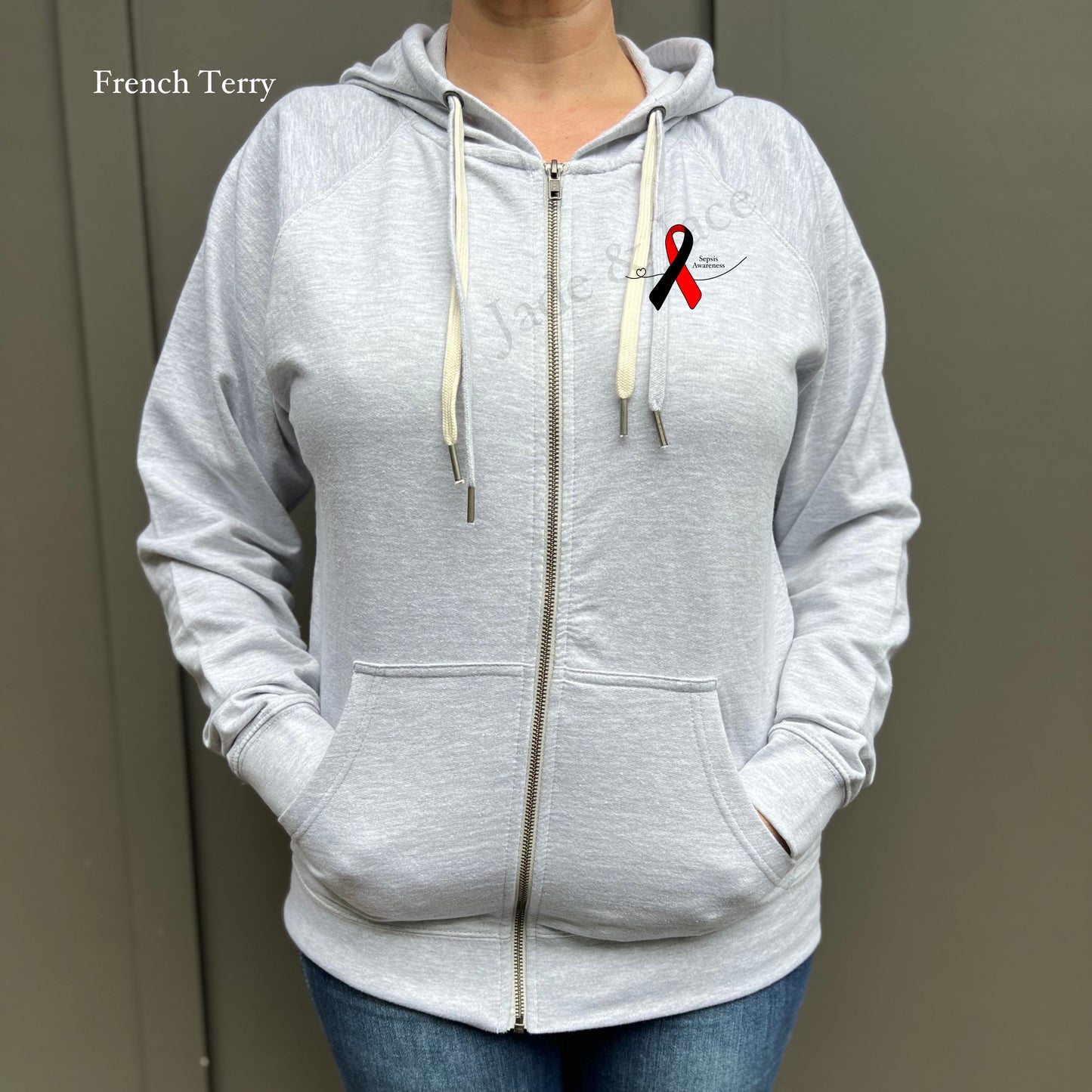 Sepsis Awareness Zip Up