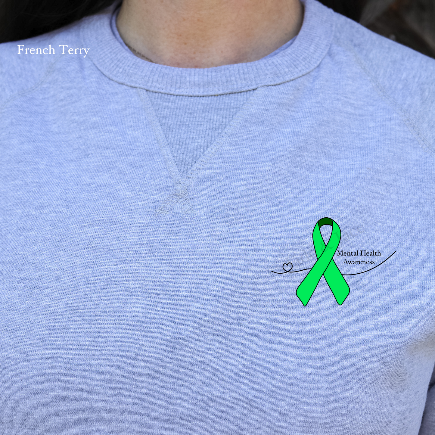 Mental Health Awareness Crewneck Sweatshirt