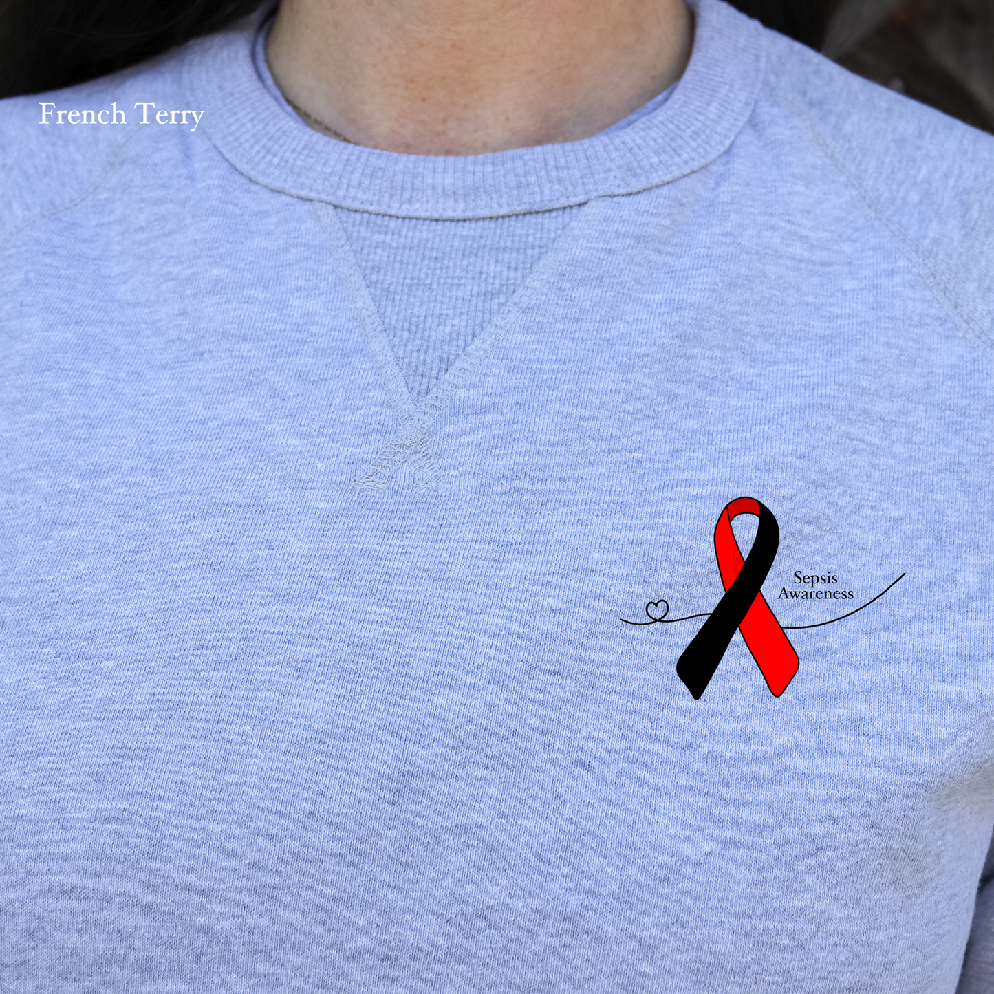 Sepsis Awareness Crewneck Sweatshirt