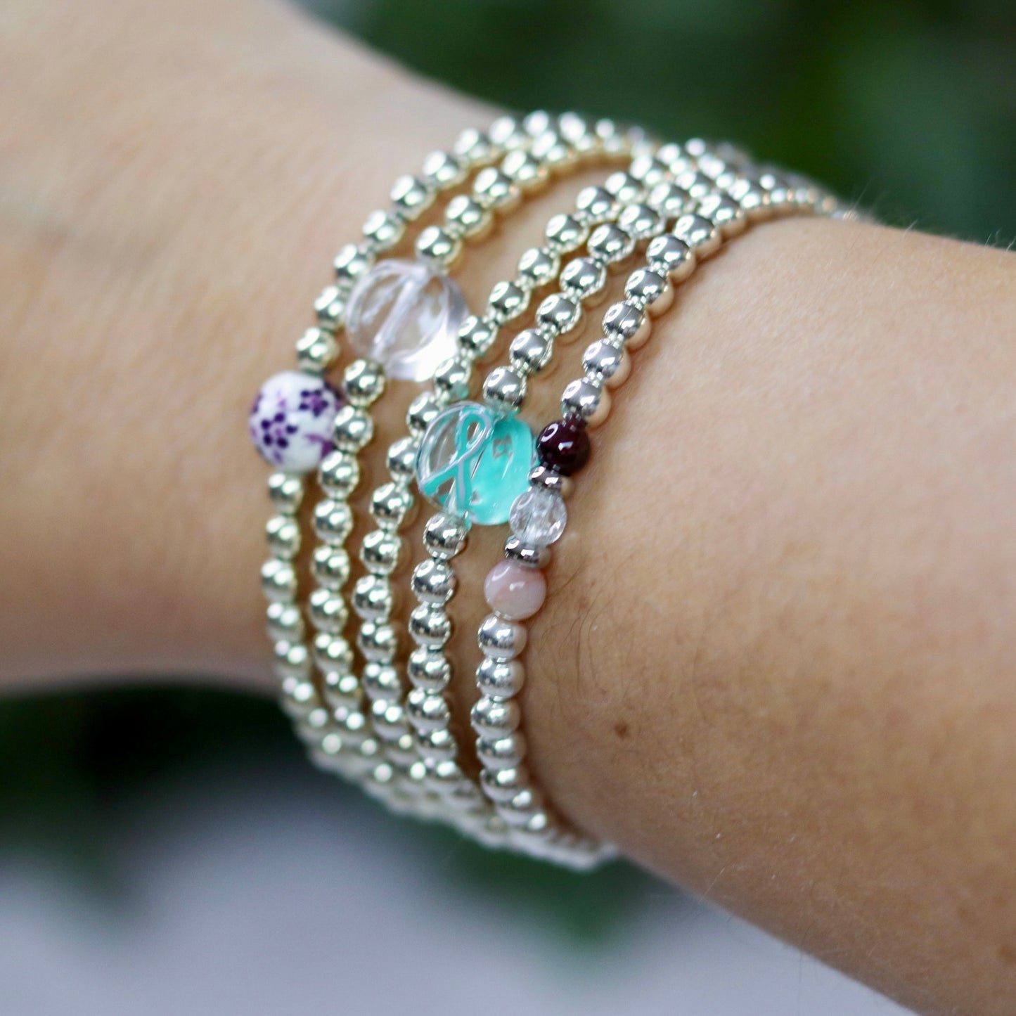 Birthstone Dainty Bracelet