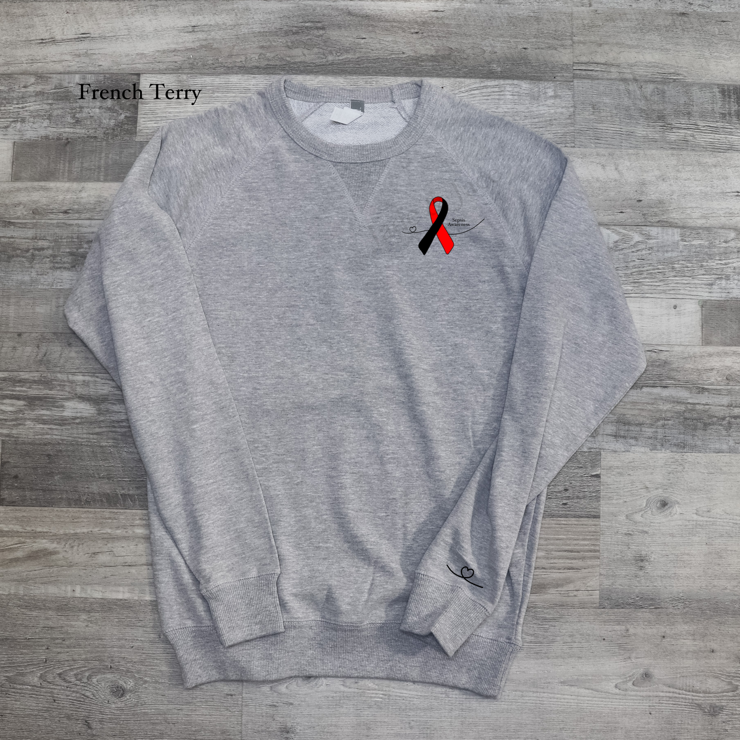 Sepsis Awareness Crewneck Sweatshirt
