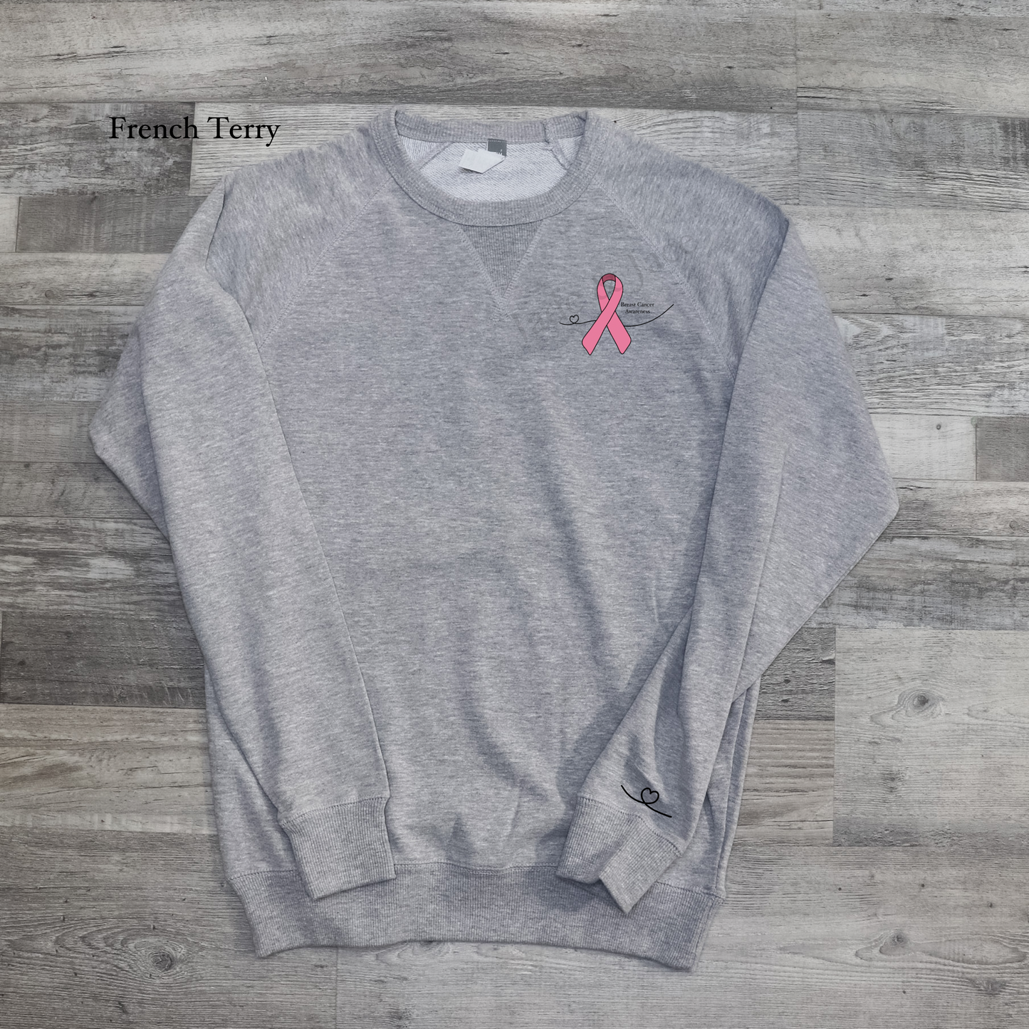 Breast Cancer Awareness Crewneck Sweatshirt