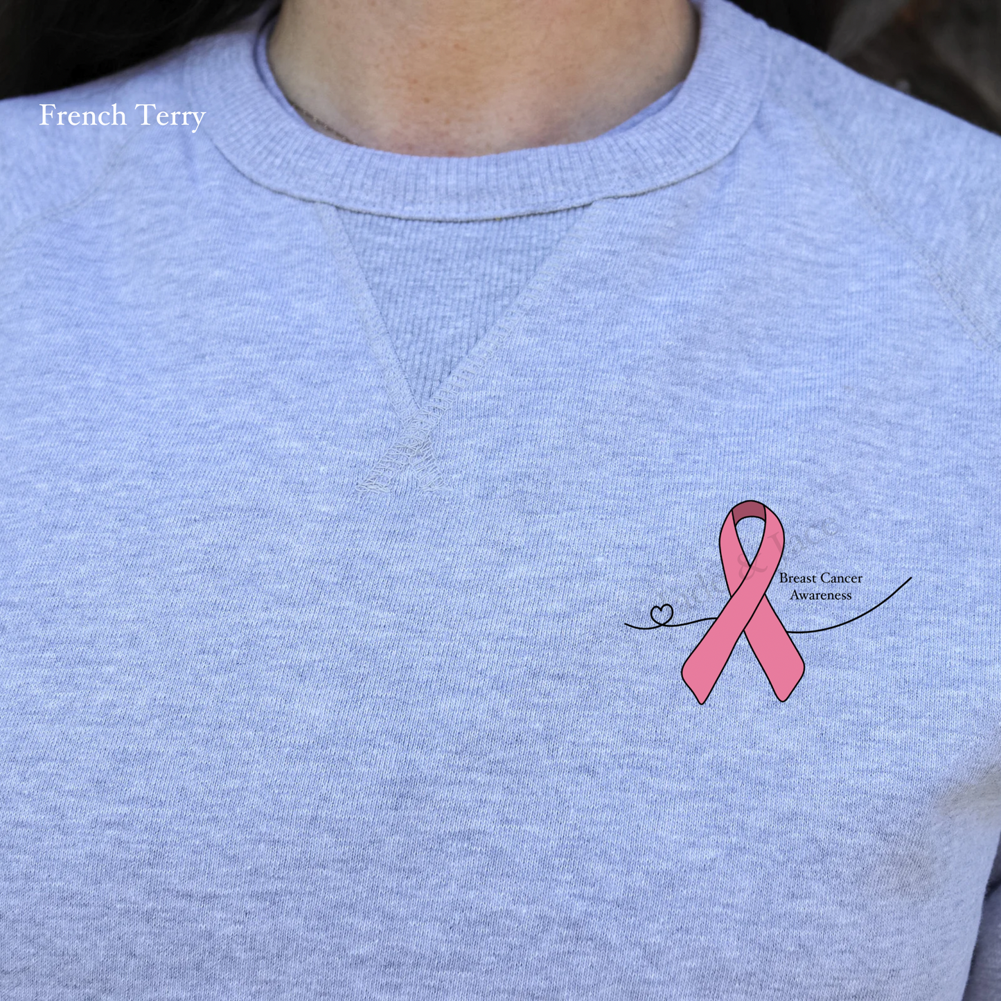 Breast Cancer Awareness Crewneck Sweatshirt