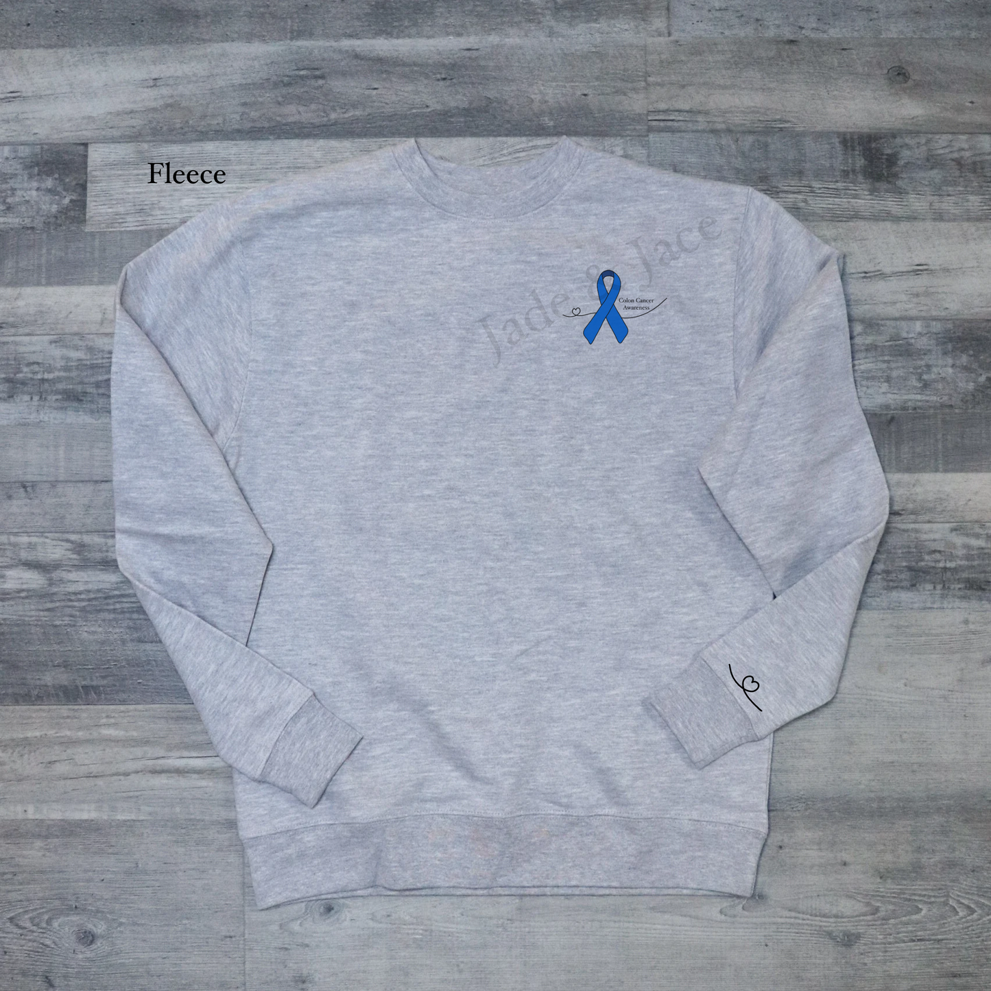Colon Cancer Awareness Crewneck Sweatshirt