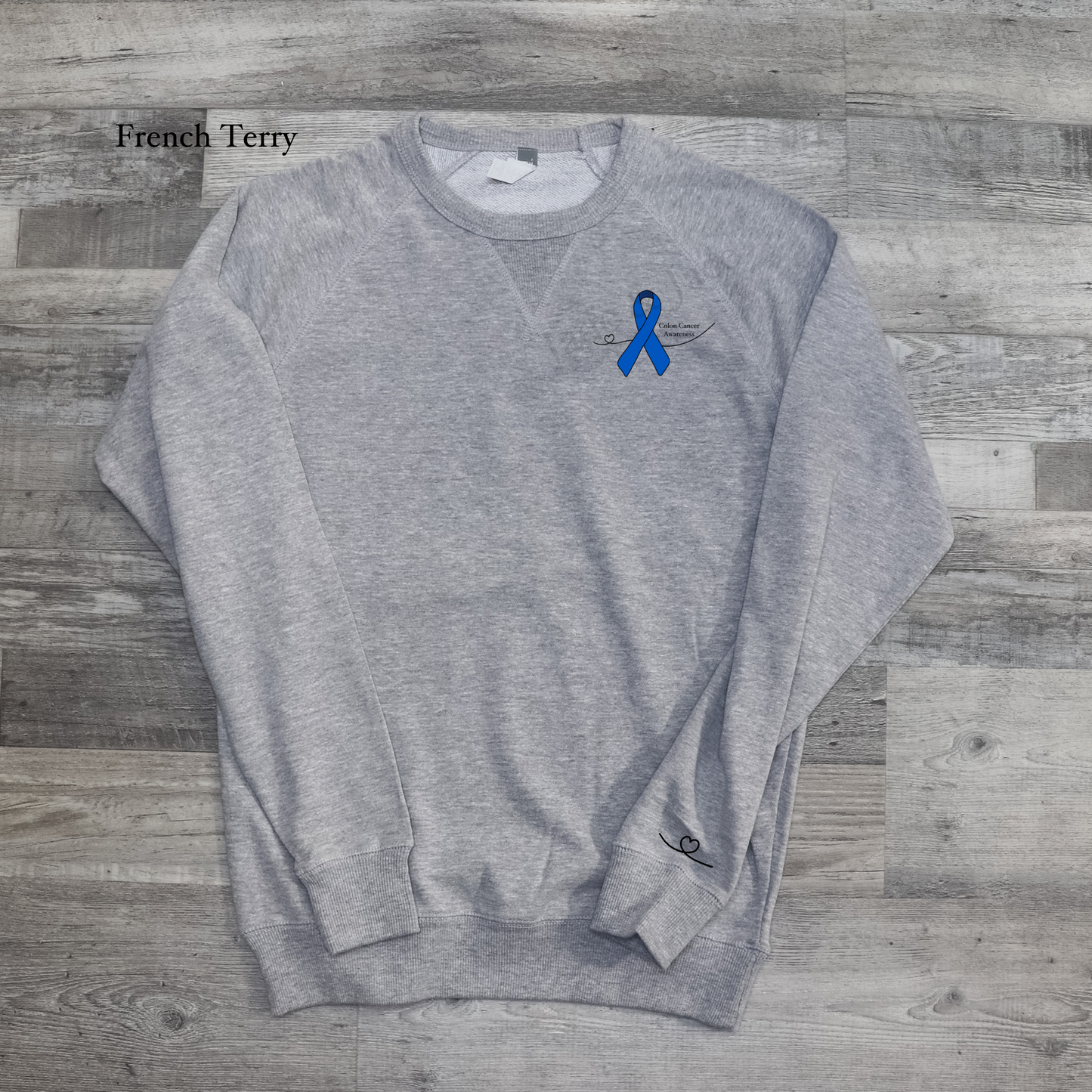 Colon Cancer Awareness Crewneck Sweatshirt