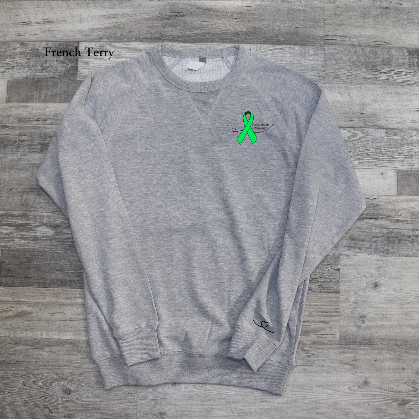 Mental Health Awareness Crewneck Sweatshirt