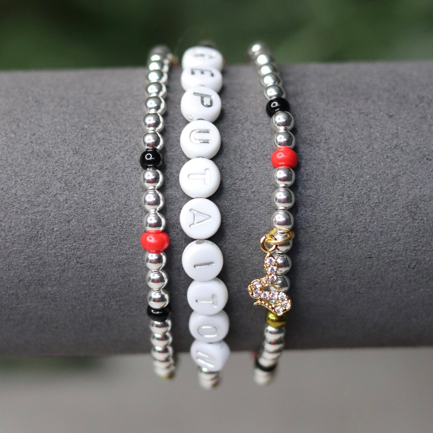Rep Dainty Bracelet Stack