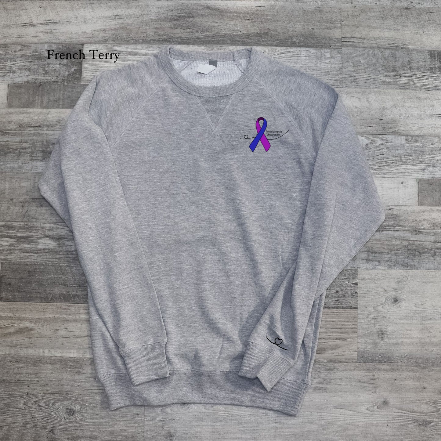 Preeclampsia Awareness Crewneck Sweatshirt