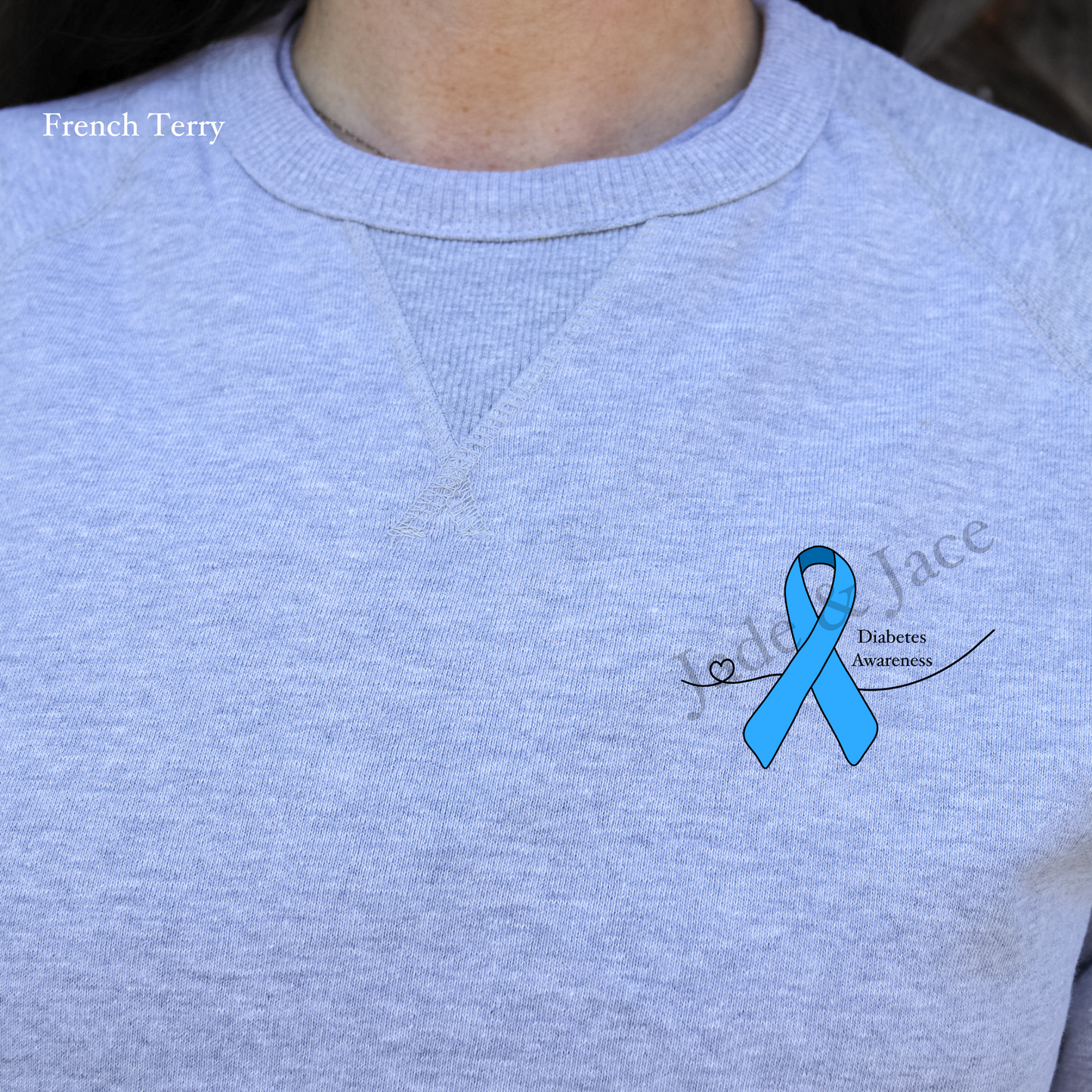 Diabetes Awareness Crewneck Sweatshirt