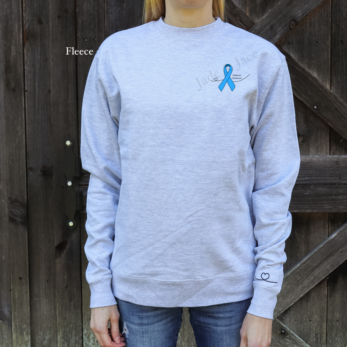Diabetes Awareness Crewneck Sweatshirt
