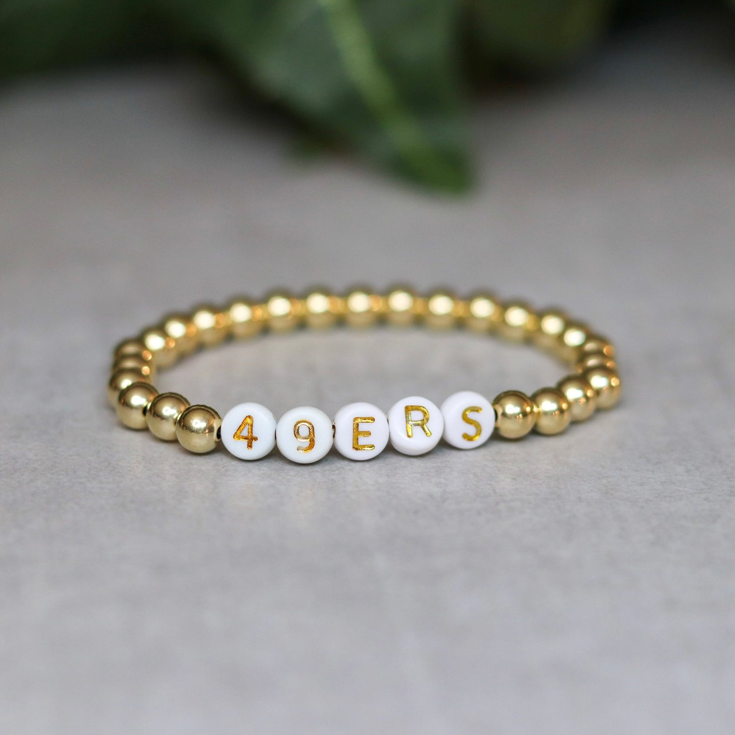 Game Day Dainty Bracelet