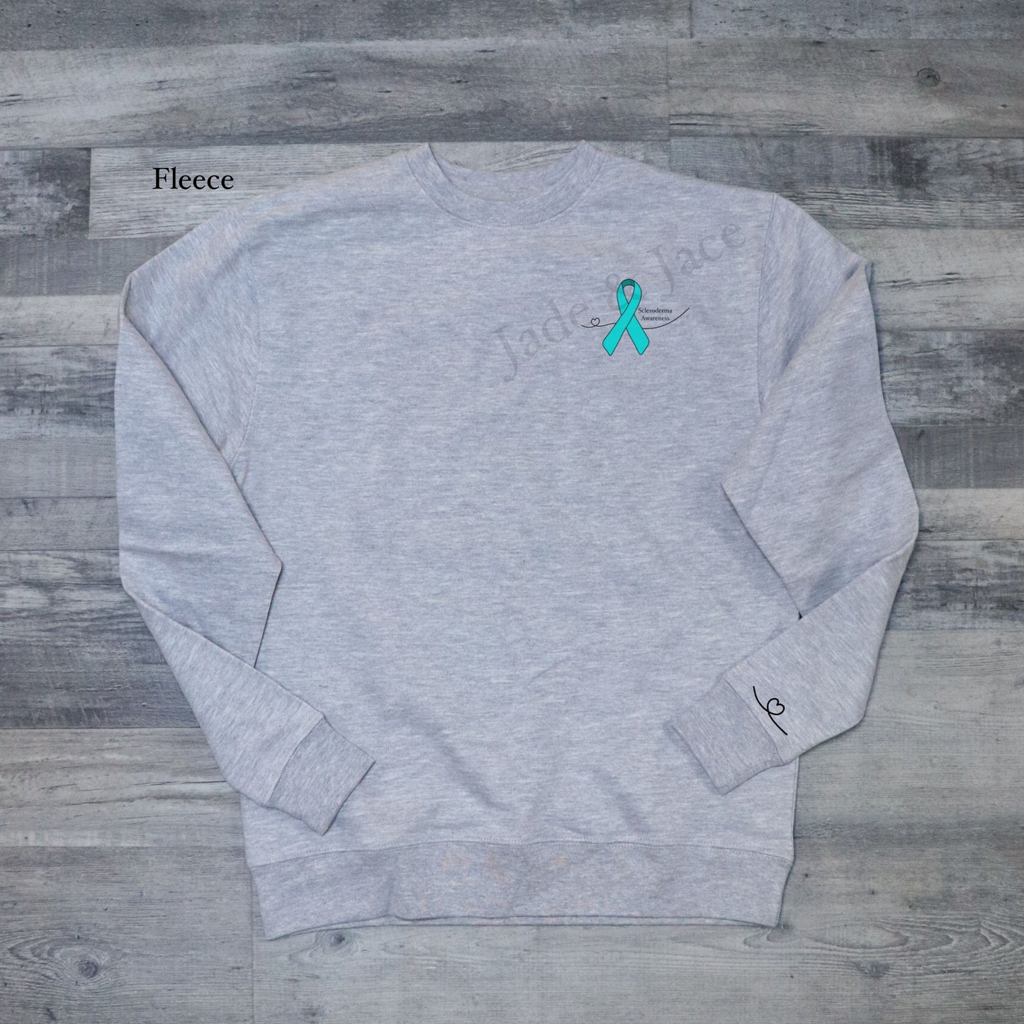 Scleroderma Awareness Crewneck Sweatshirt
