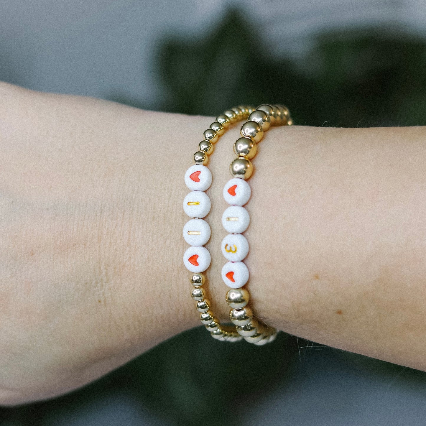 Numbers Game Day Dainty Bracelet