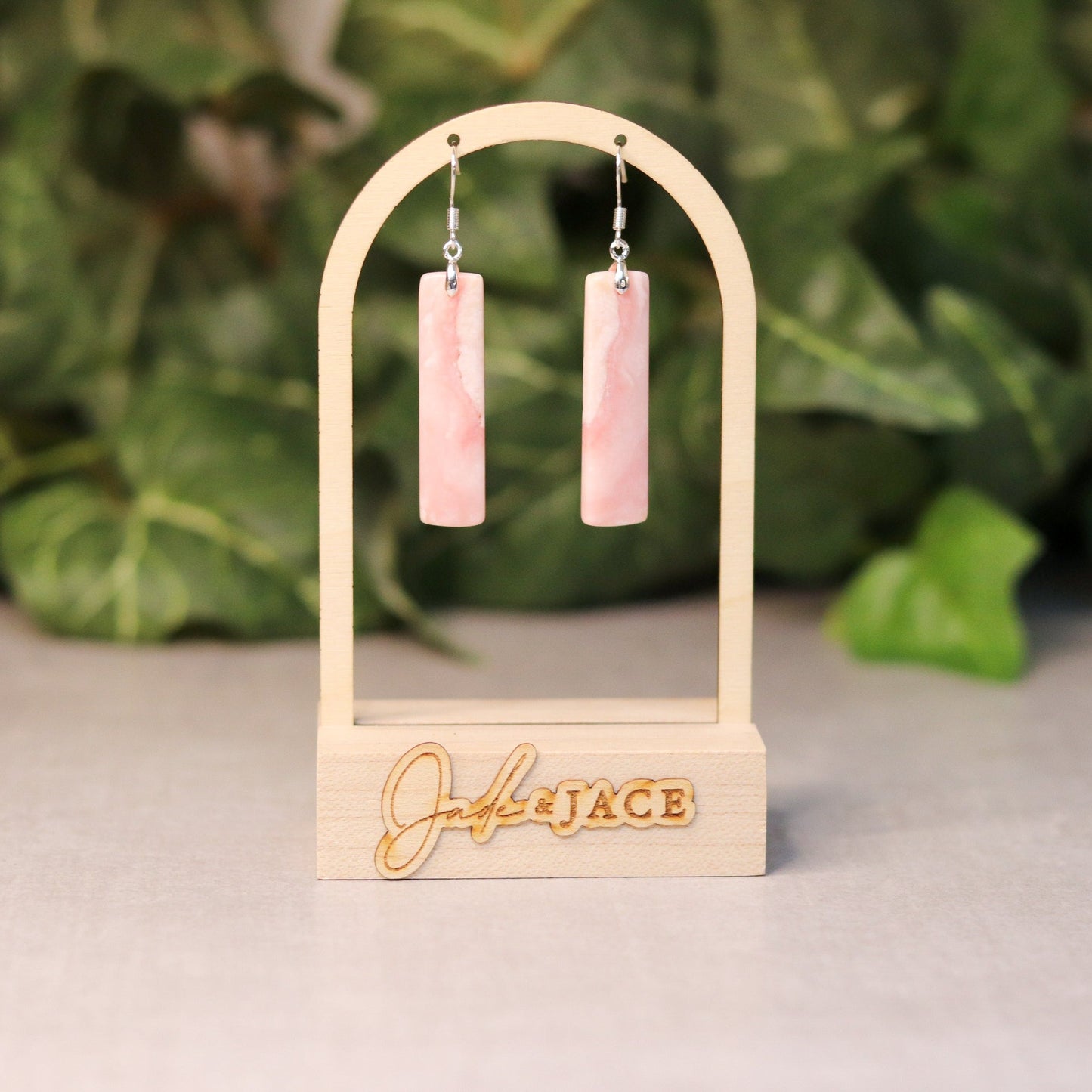 Rose Quartz Earrings