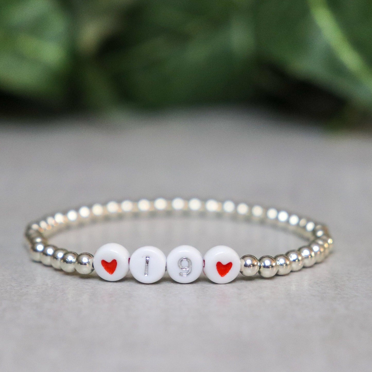 Numbers Game Day Dainty Bracelet