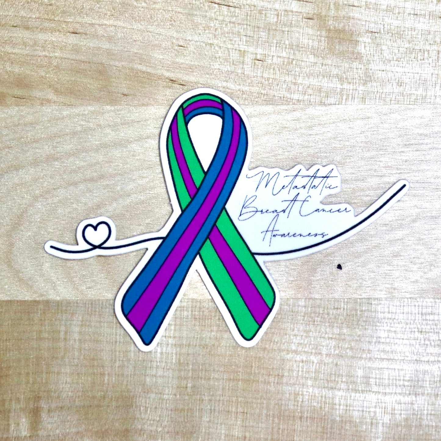 Metastatic Breast Cancer Awareness Sticker