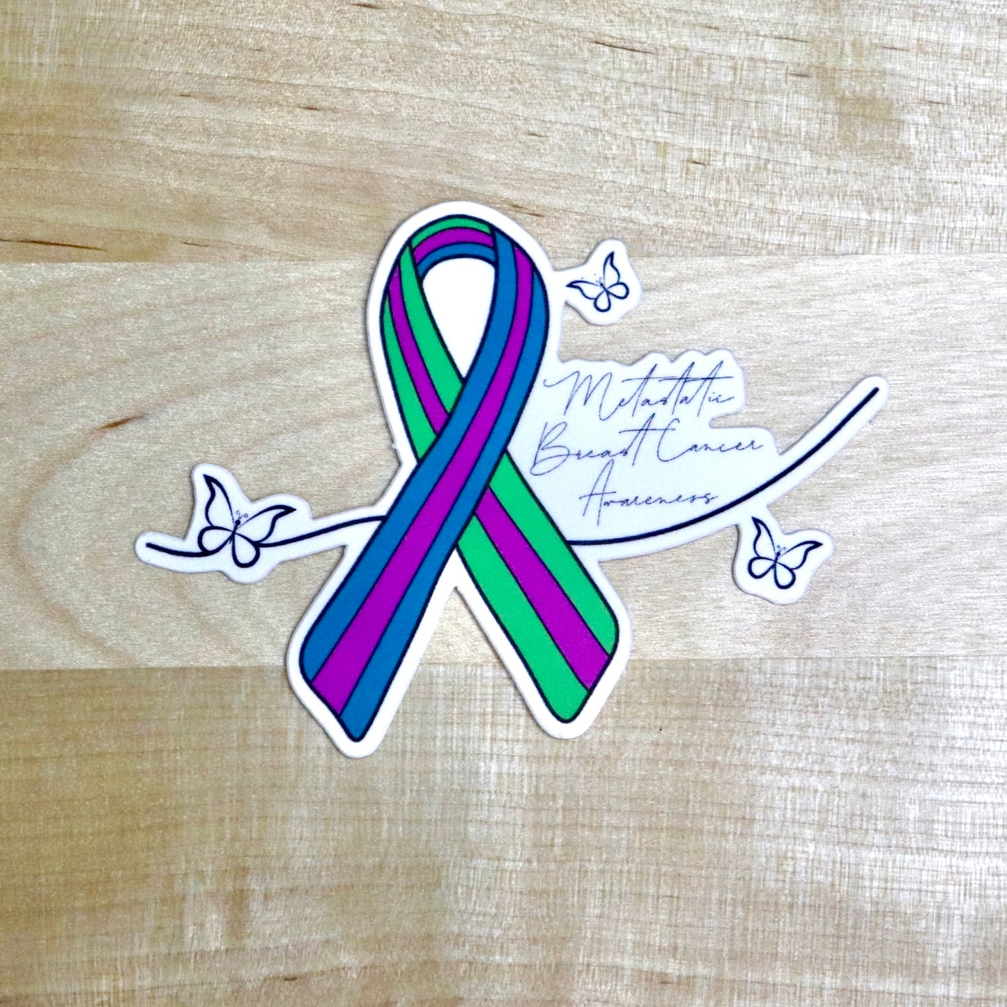 Metastatic Breast Cancer Awareness Sticker