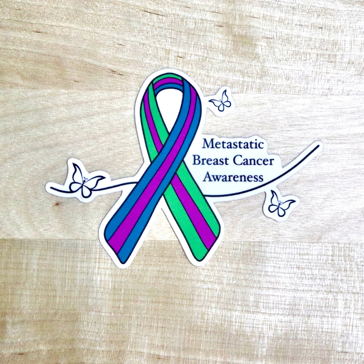 Metastatic Breast Cancer Awareness Sticker