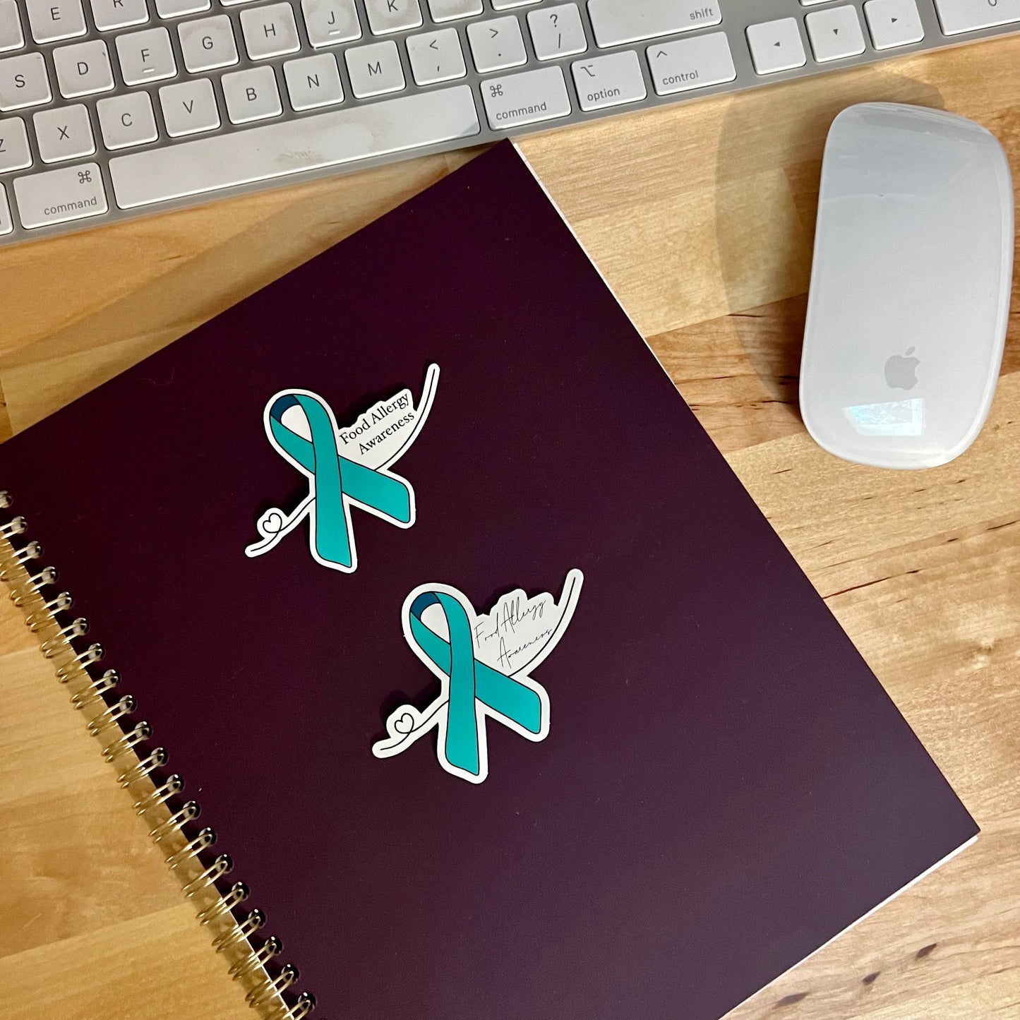 Food Allergy Awareness Sticker
