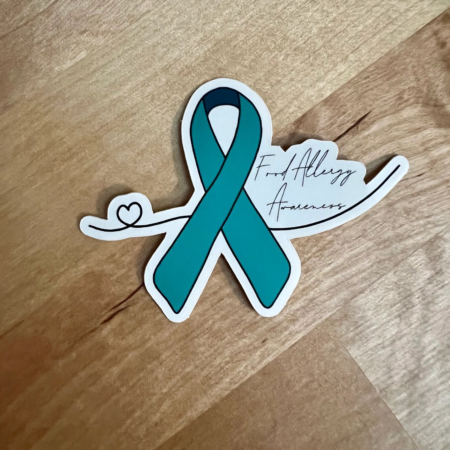 Food Allergy Awareness Sticker