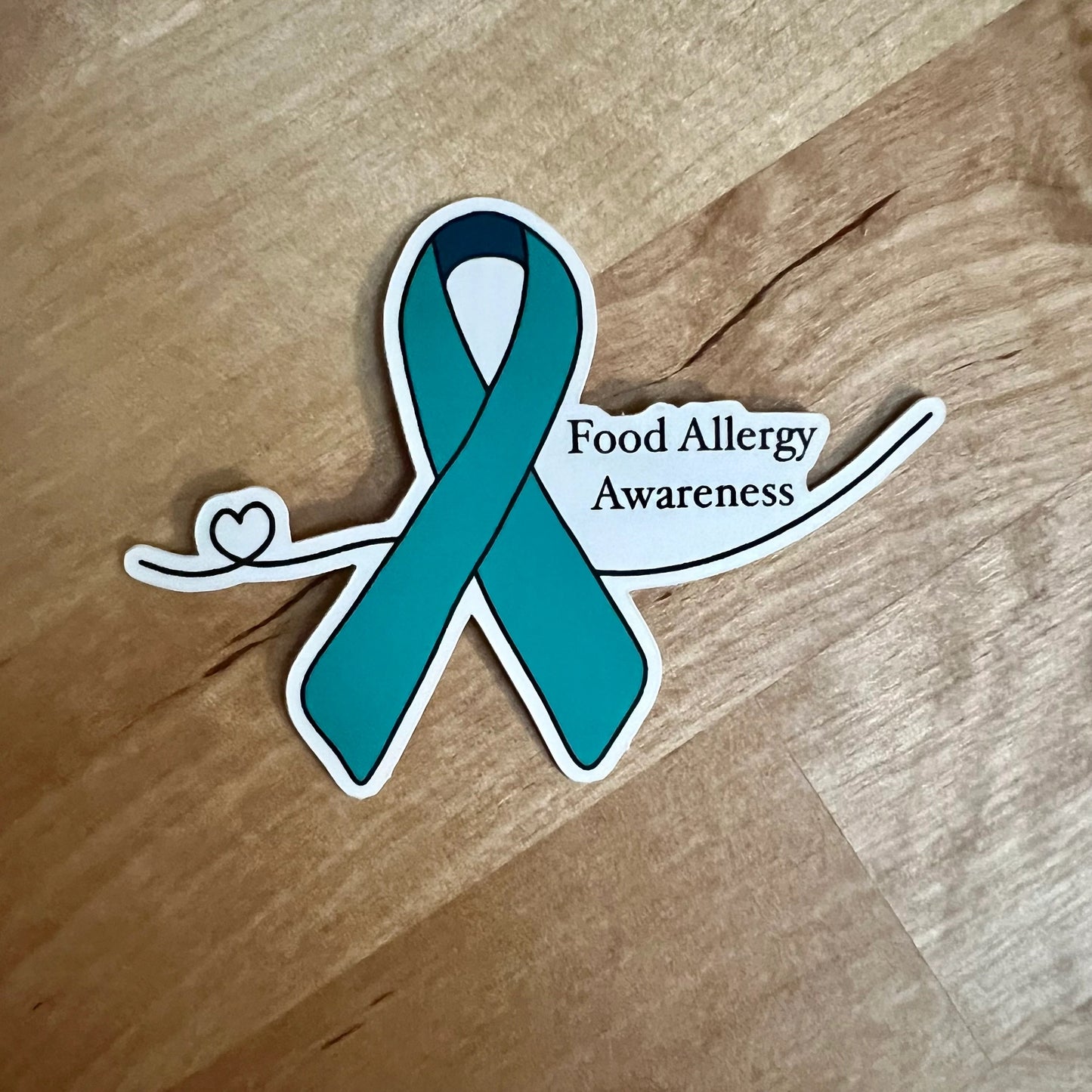 Food Allergy Awareness Sticker