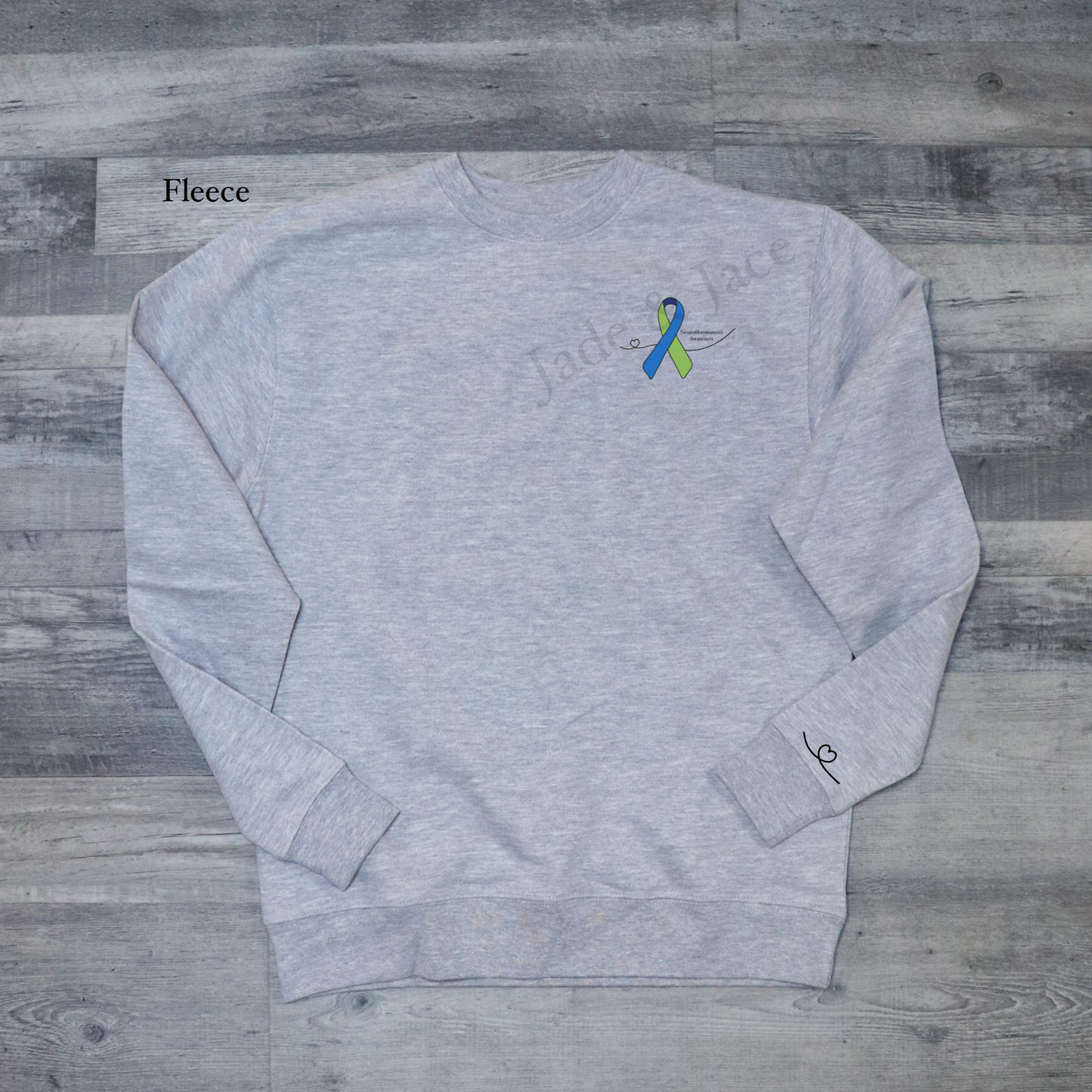 Neurofibromatosis Awareness Crewneck Sweatshirt
