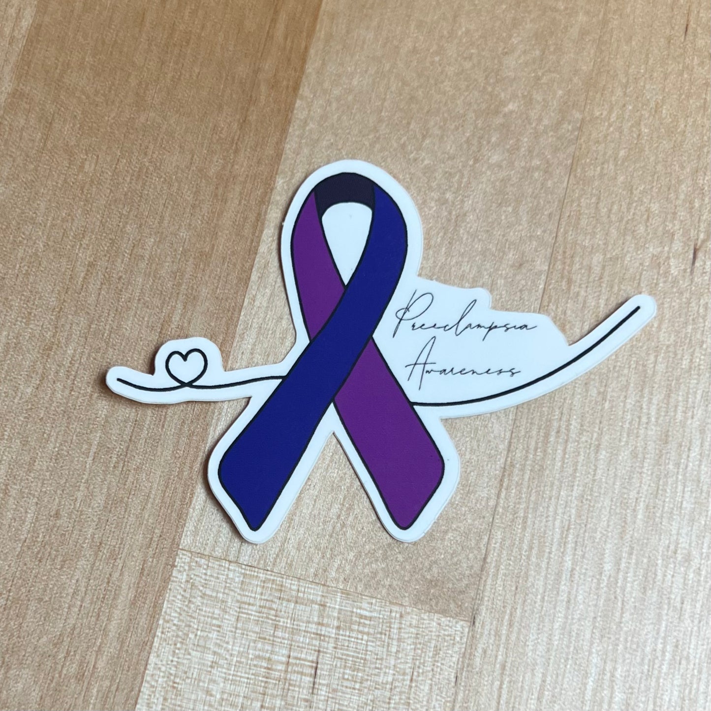 Preeclampsia Awareness Sticker