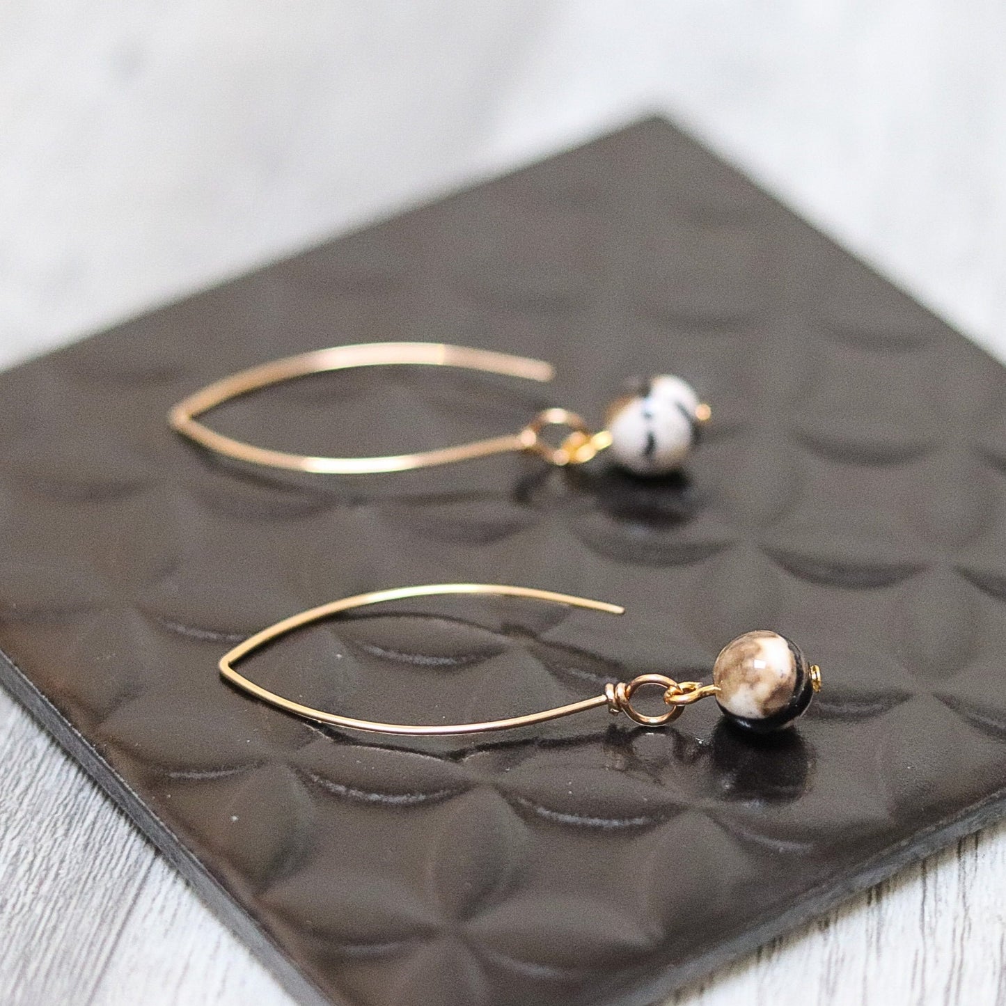 Rainflower Jade Earrings