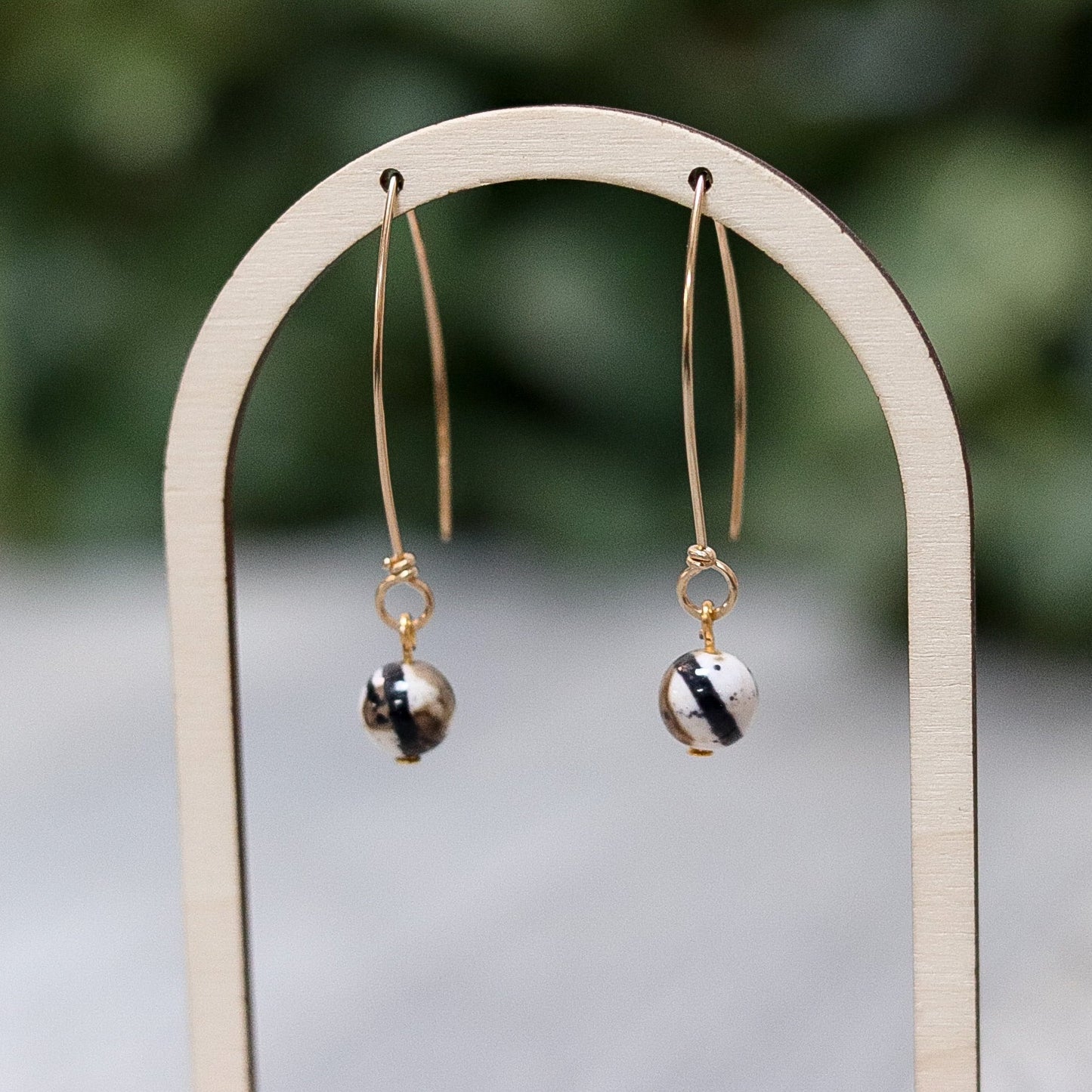 Rainflower Jade Earrings