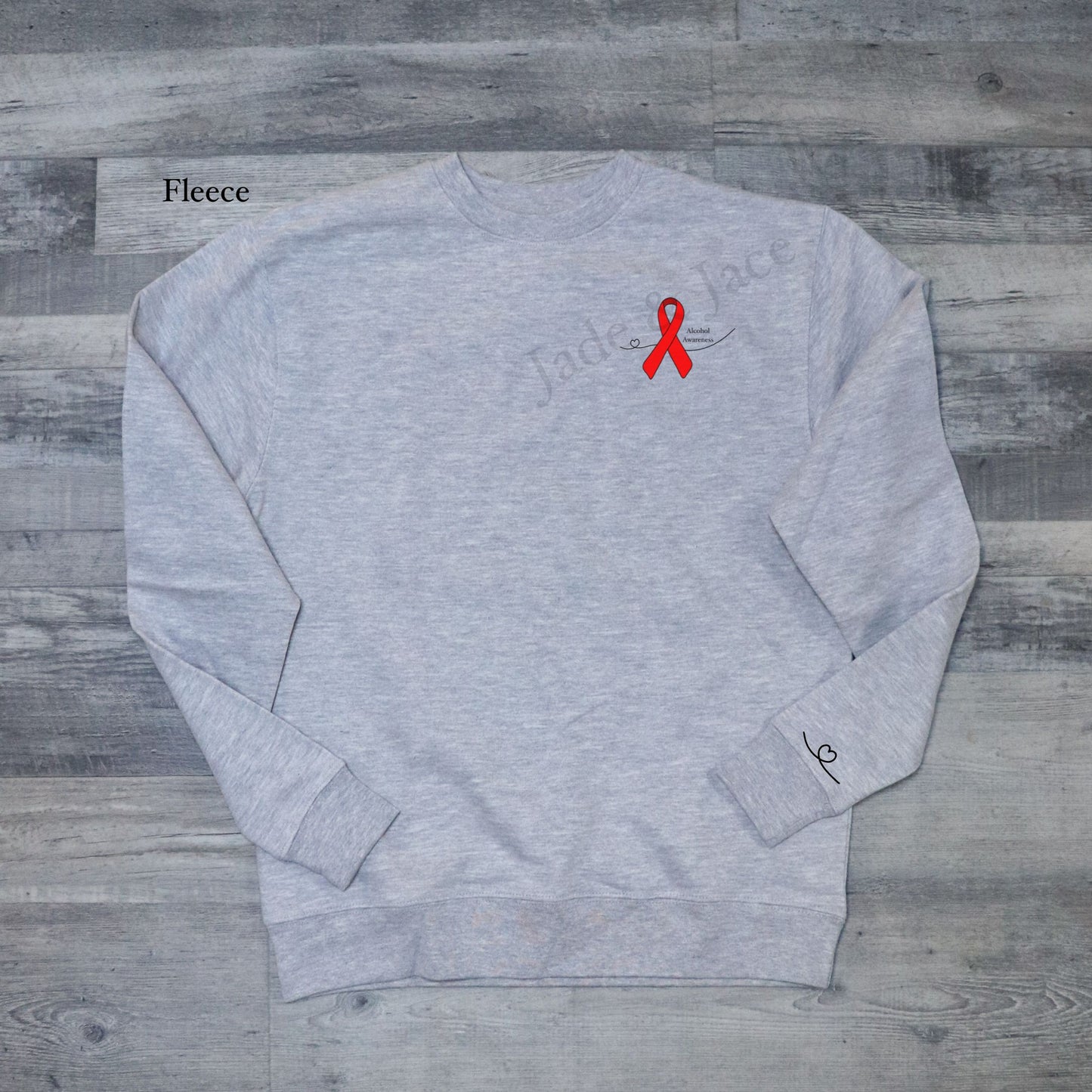 Alcohol Awareness Crewneck Sweatshirt