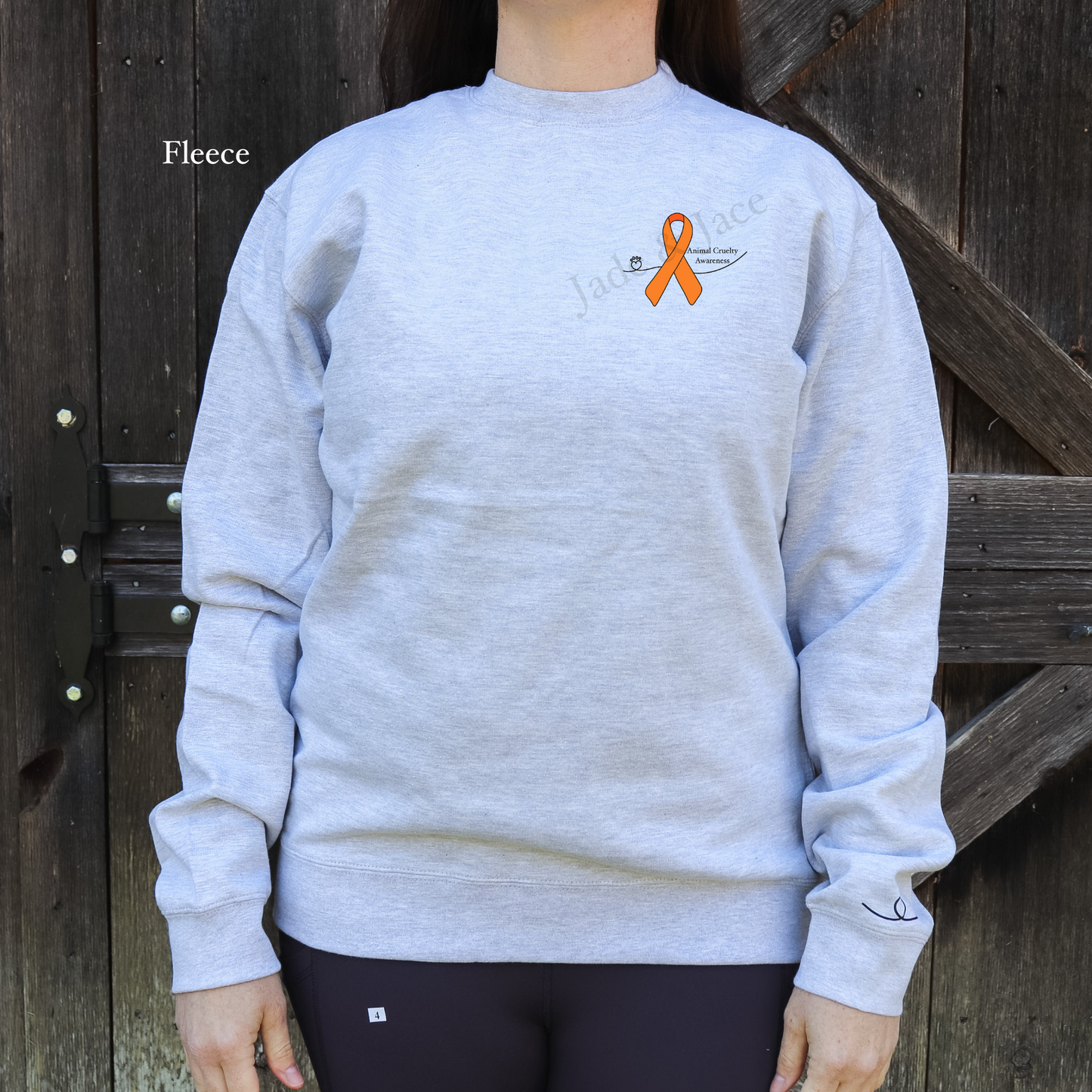 Animal Cruelty Awareness Crewneck Sweatshirt