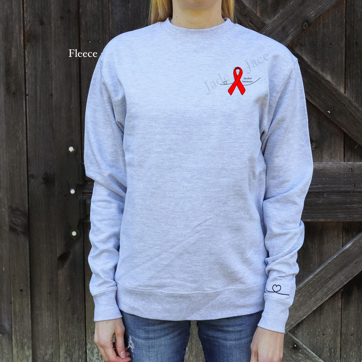 Alcohol Awareness Crewneck Sweatshirt
