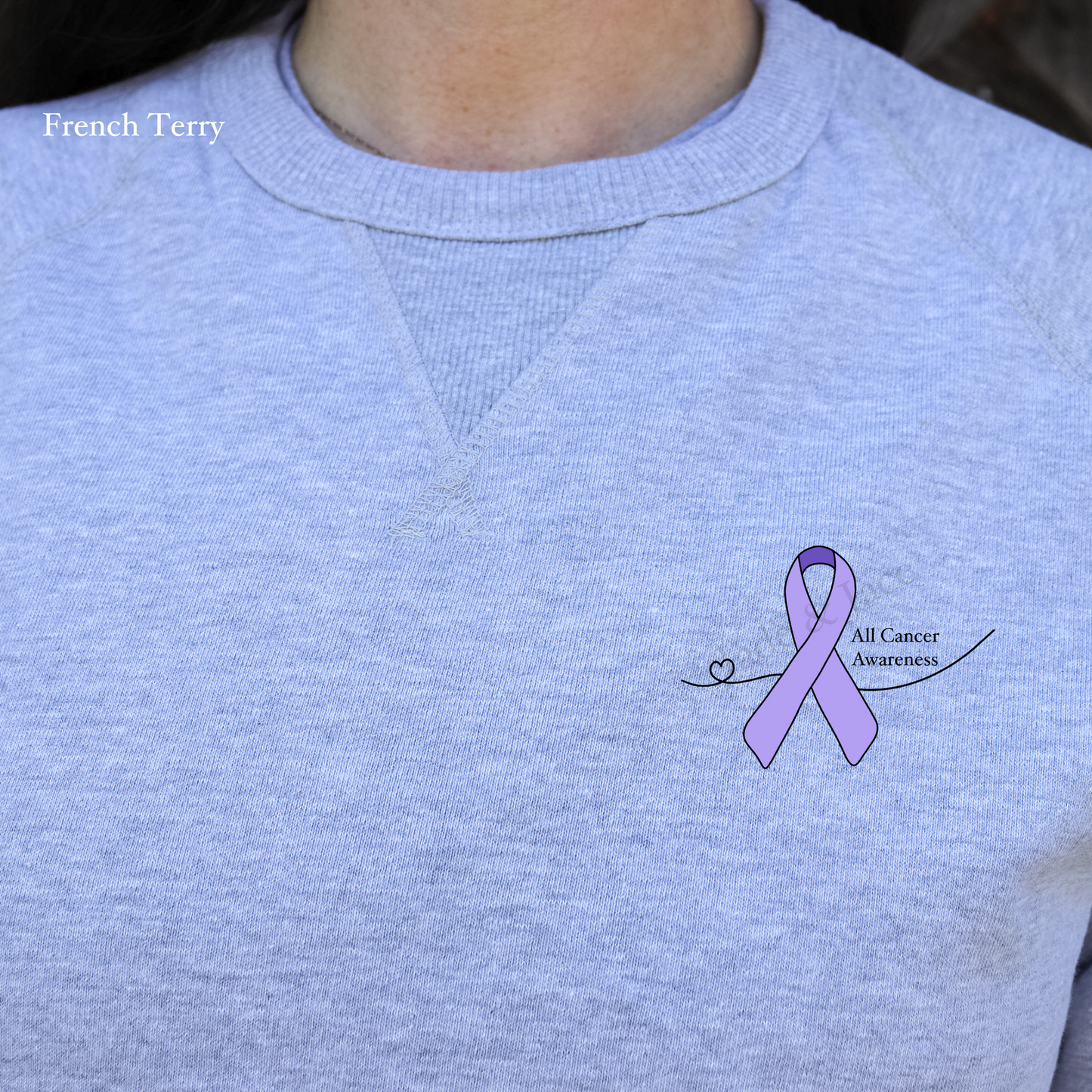 All Cancer Awareness Crewneck Sweatshirt