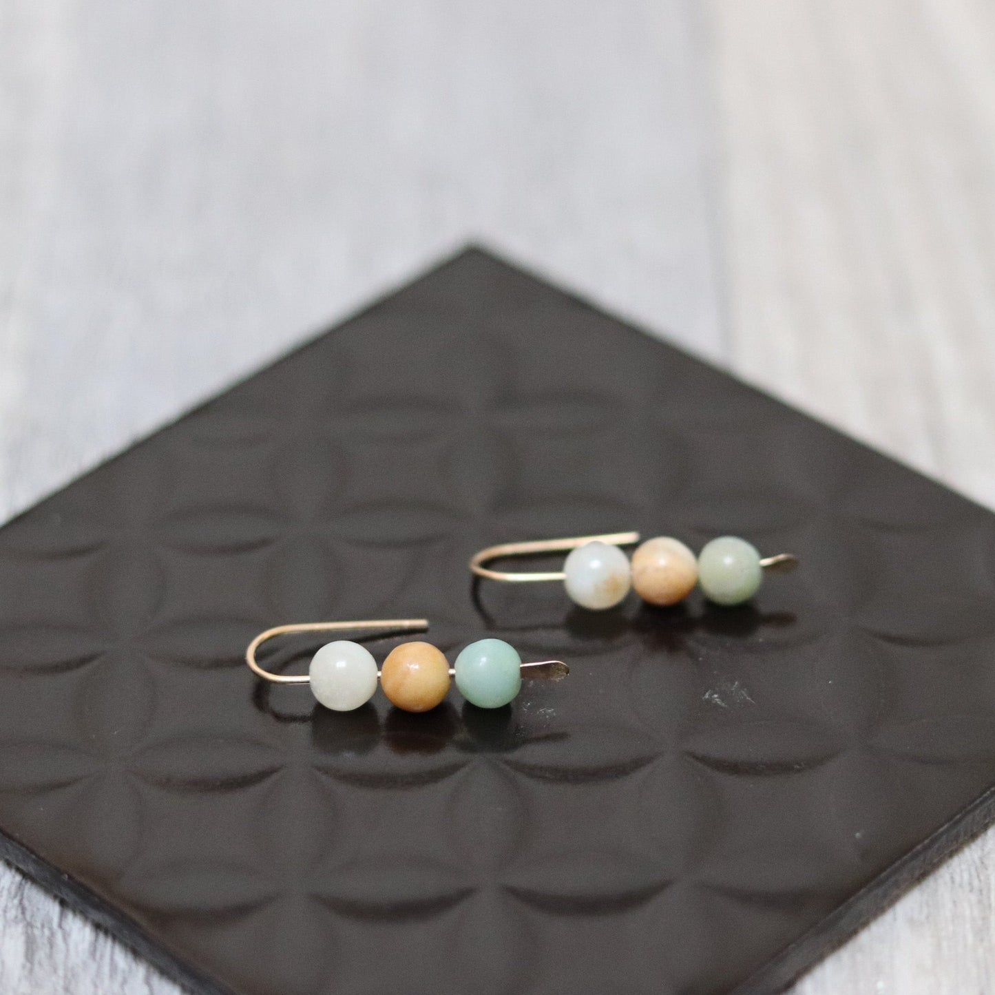 Amazonite Dainty Earrings
