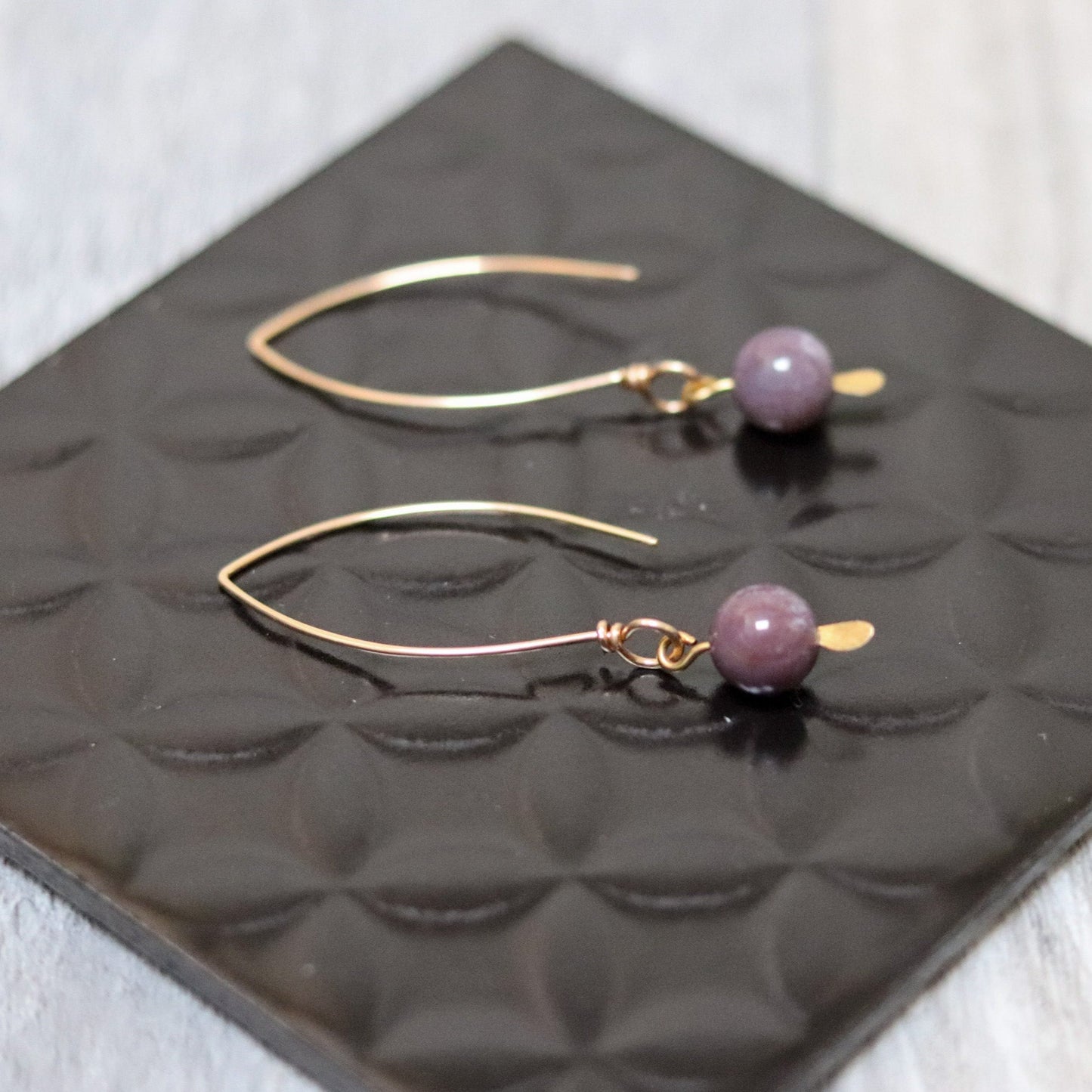 Indian Agate Earrings