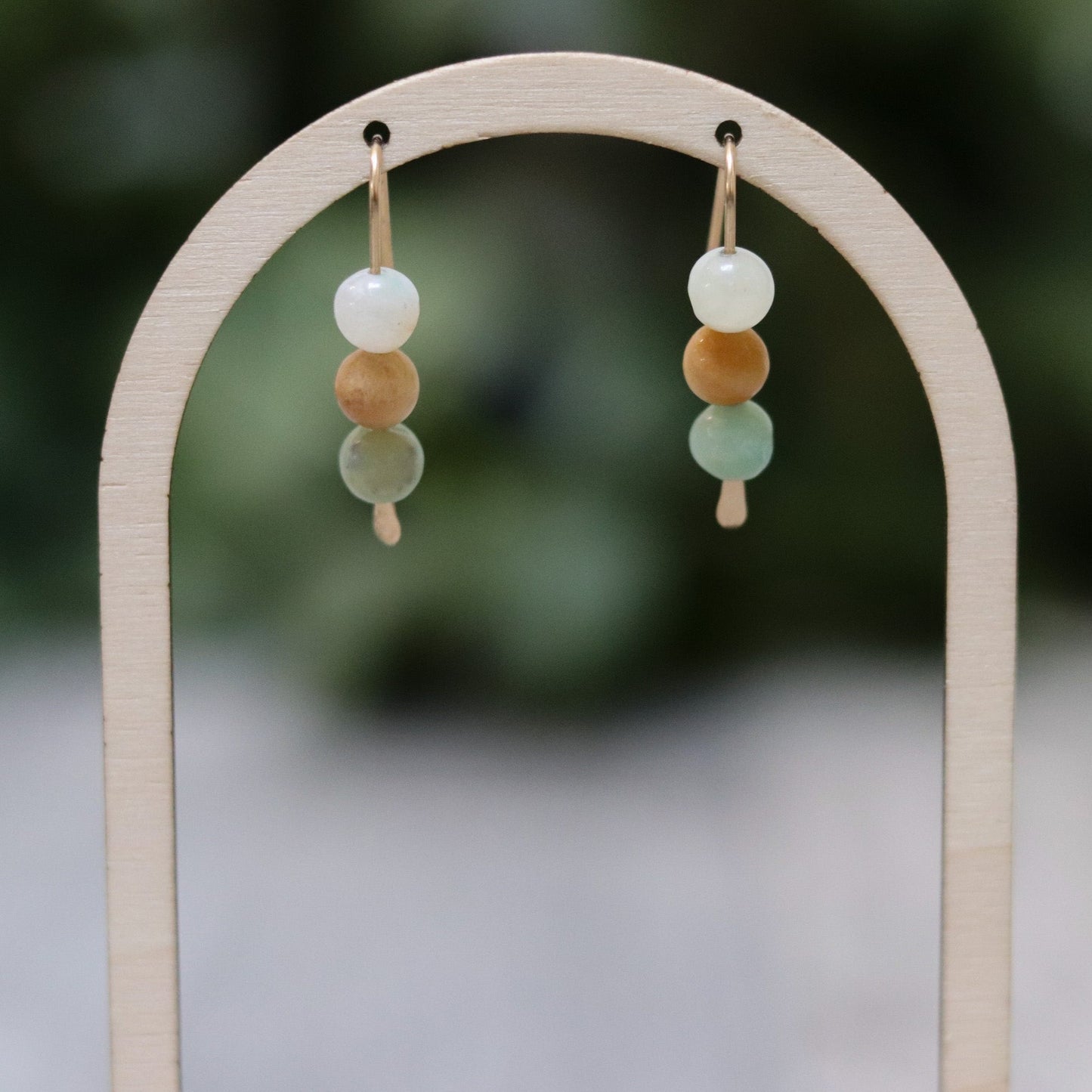 Amazonite Dainty Earrings