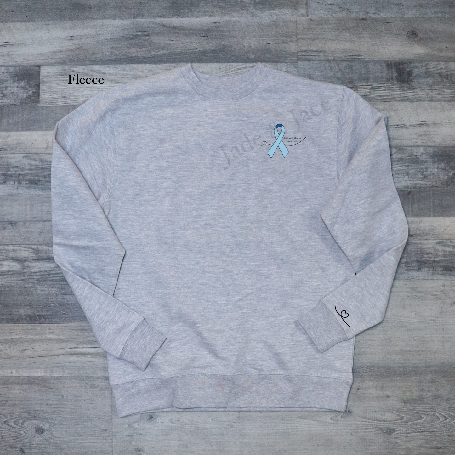 Addison’s Disease Awareness Crewneck Sweatshirt