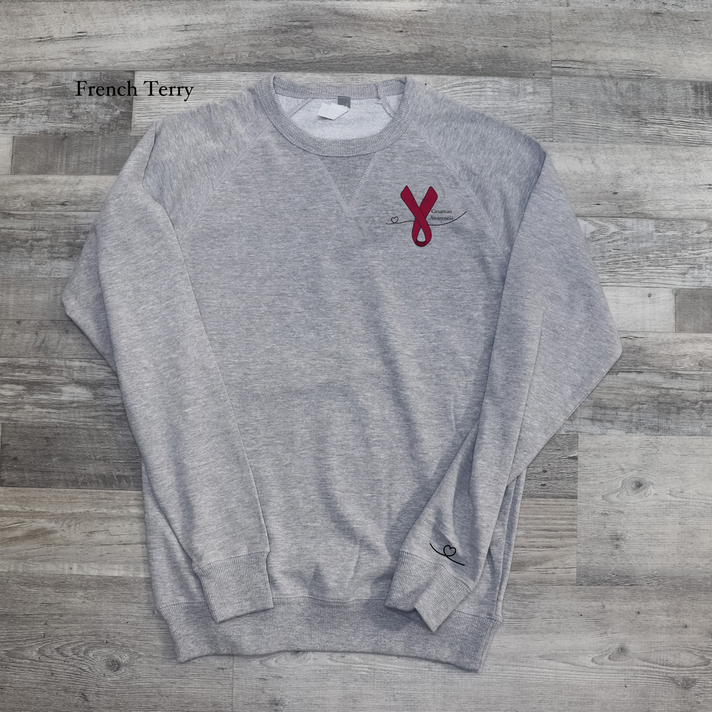 Cesarean Awareness Crewneck Sweatshirt