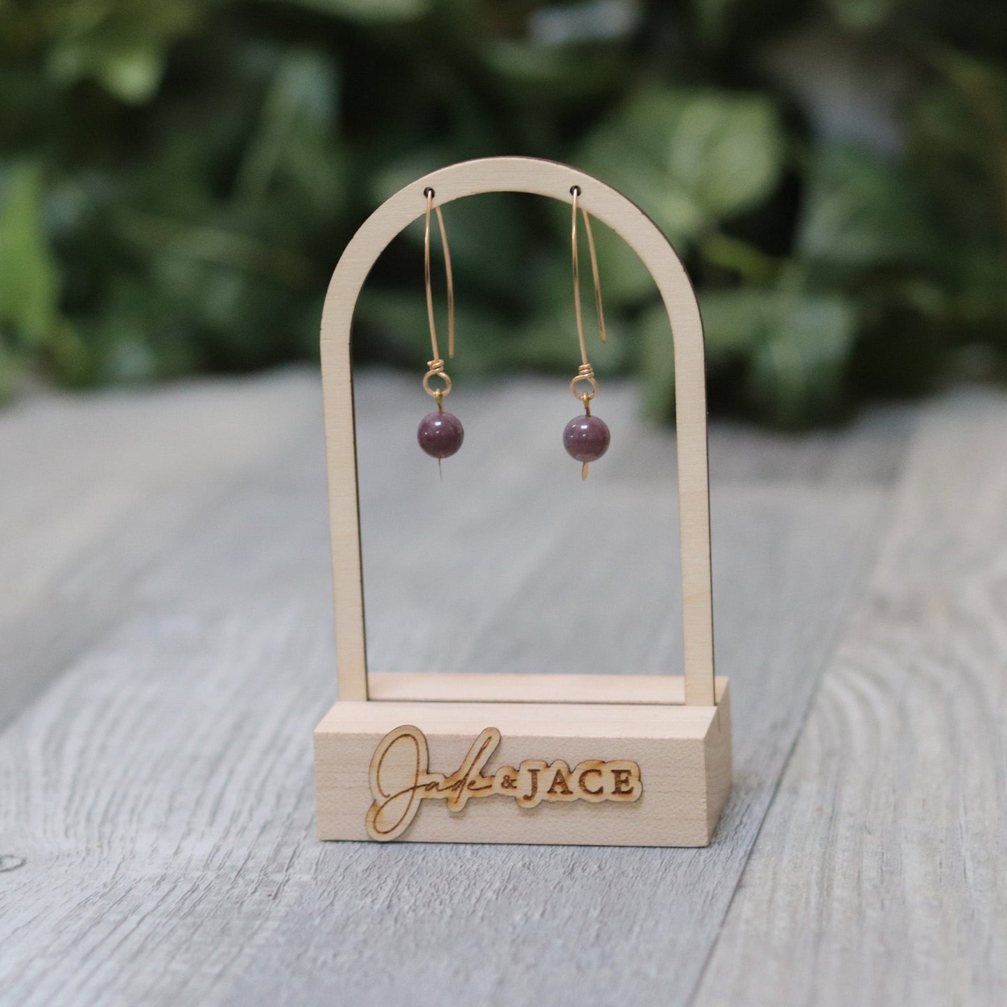 Indian Agate Earrings