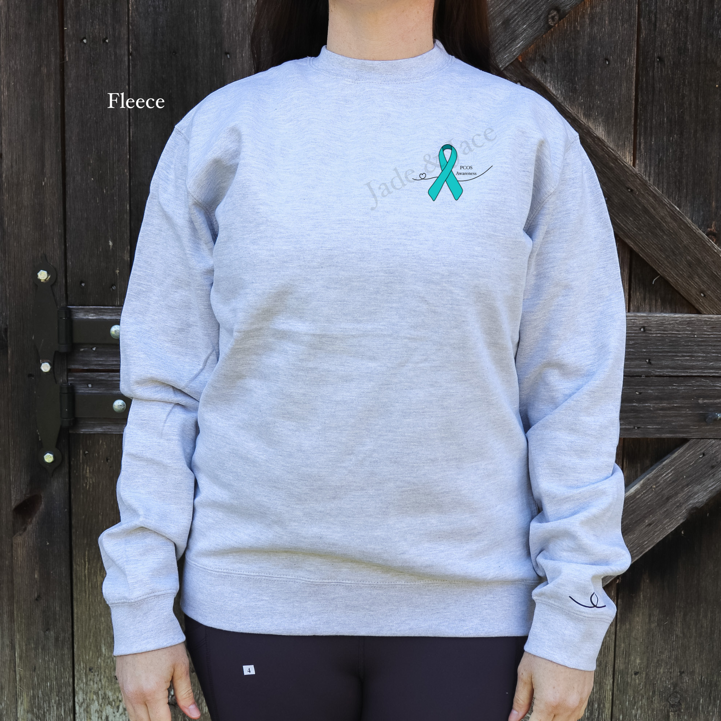 PCOS Awareness Crewneck Sweatshirt