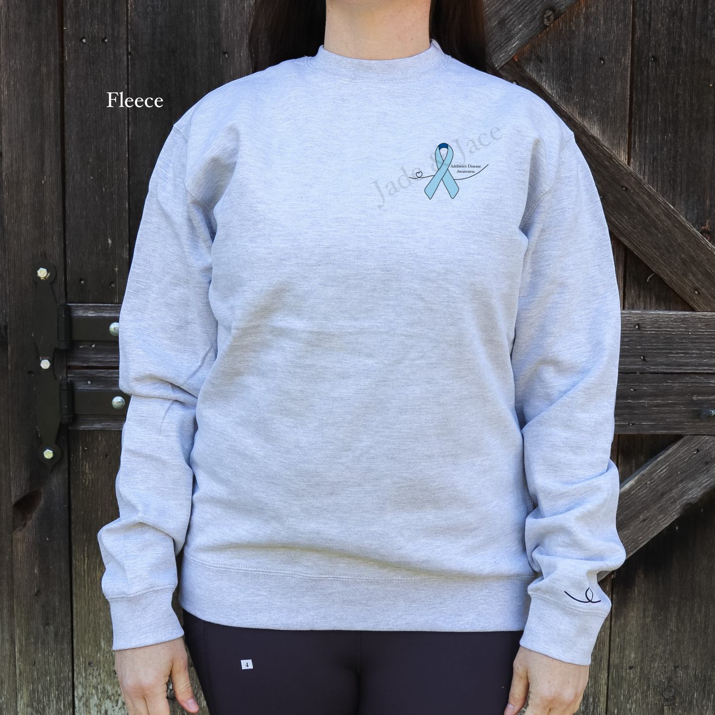 Addison’s Disease Awareness Crewneck Sweatshirt