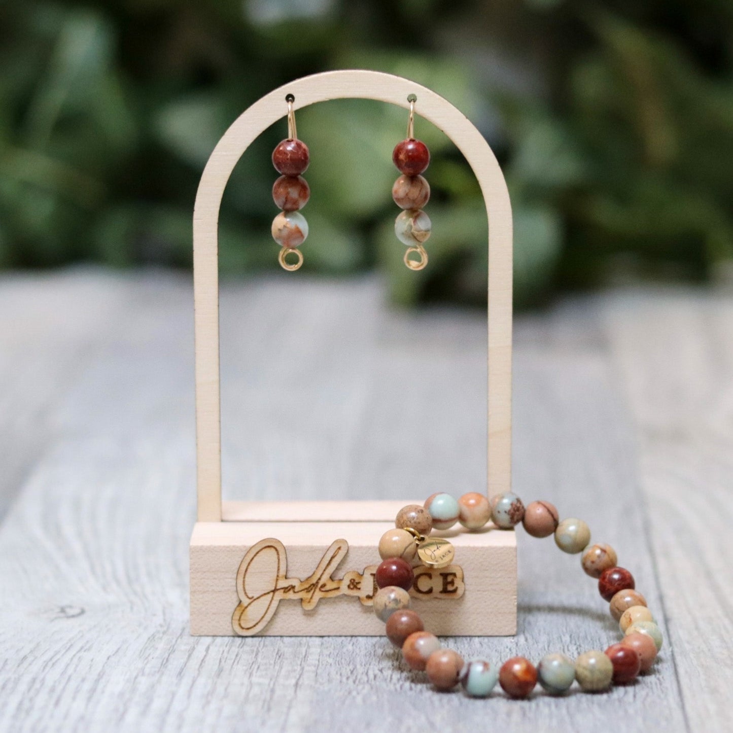 Aqua Terra Jasper Earrings