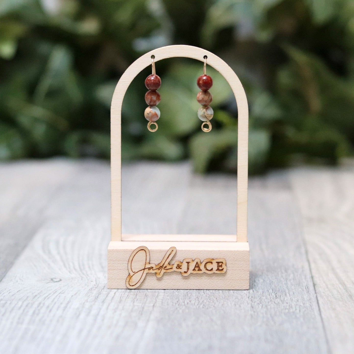 Aqua Terra Jasper Earrings